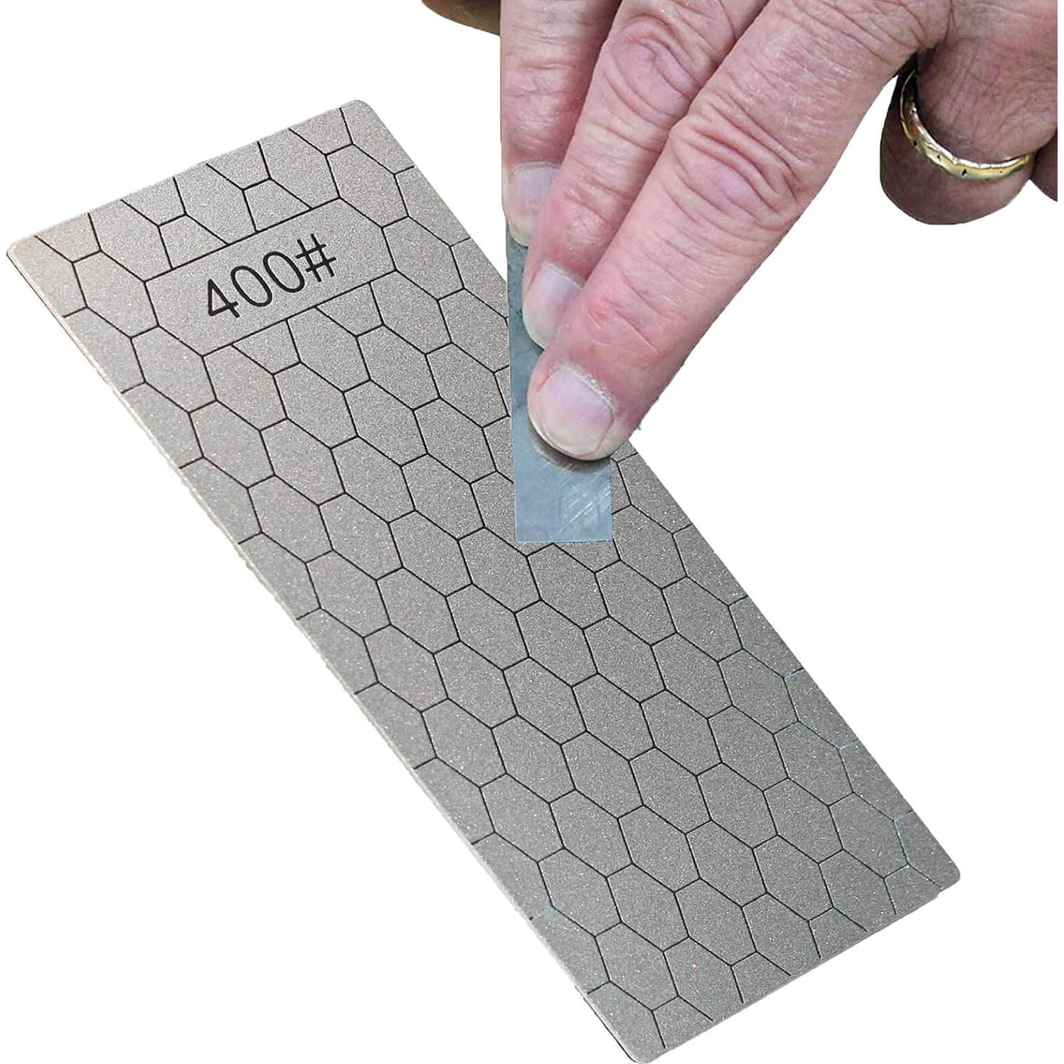 Juego de 4 Piezas de Piedra de Afilar Diamante 400/600/1000/1200