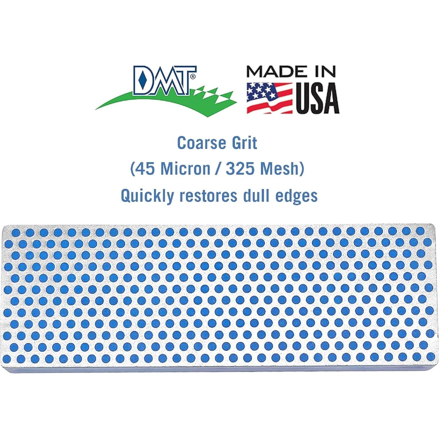 Kit de Afilado de Cuchillos DMT W6EFC con 3 Piedras de 15.24 cm