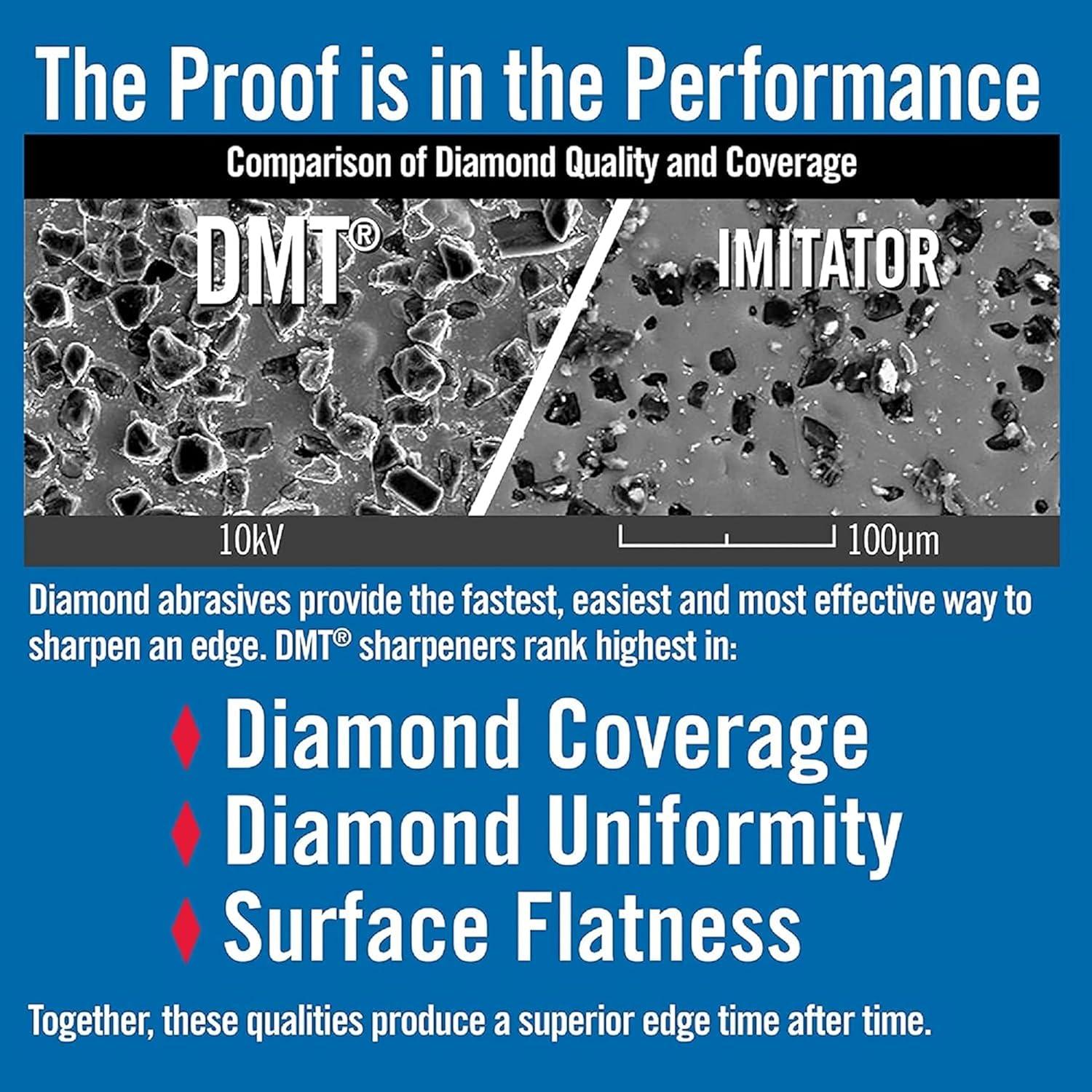 Kit de Afilado de Cuchillos DMT W6EFC con 3 Piedras de 15.24 cm
