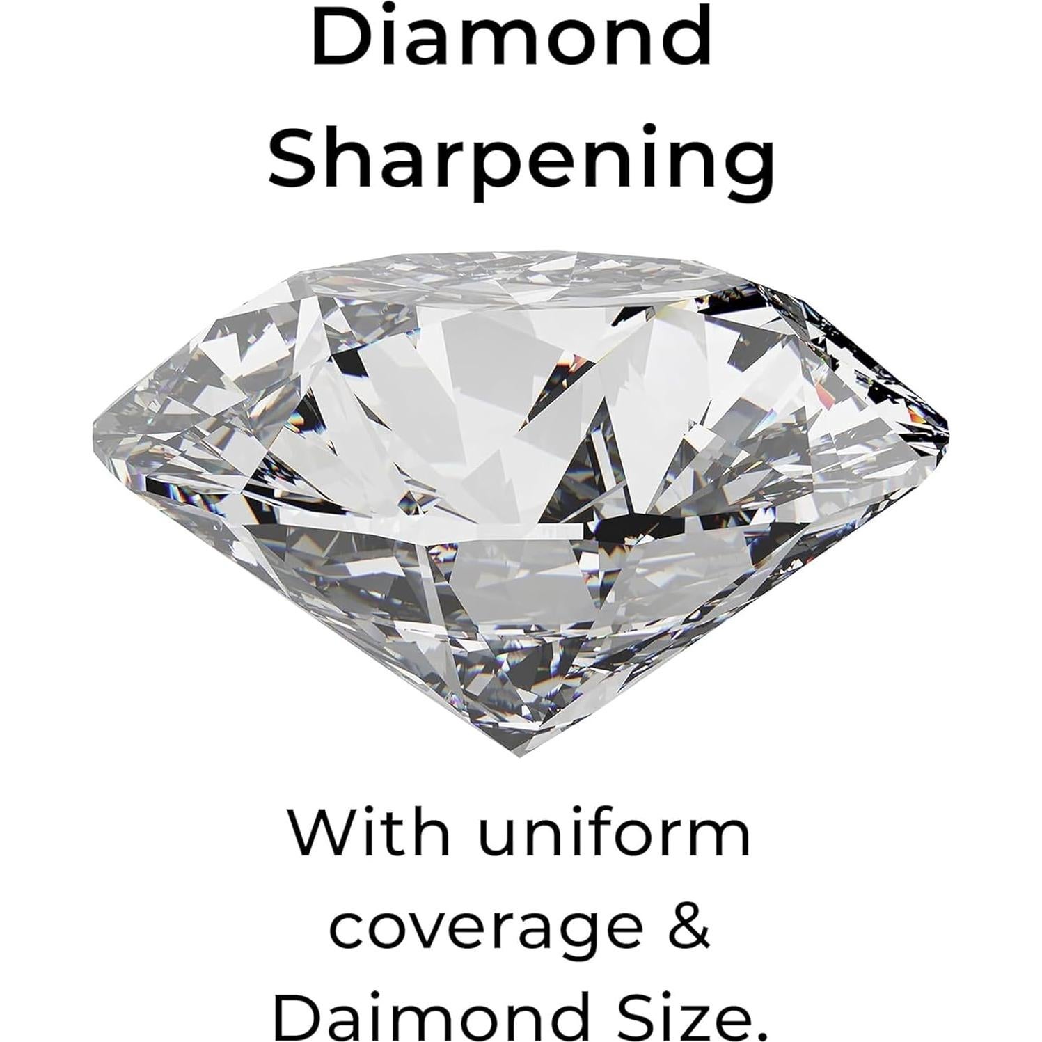 Kit de Afilado de Cuchillos DMT W6EFC con 3 Piedras de 15.24 cm