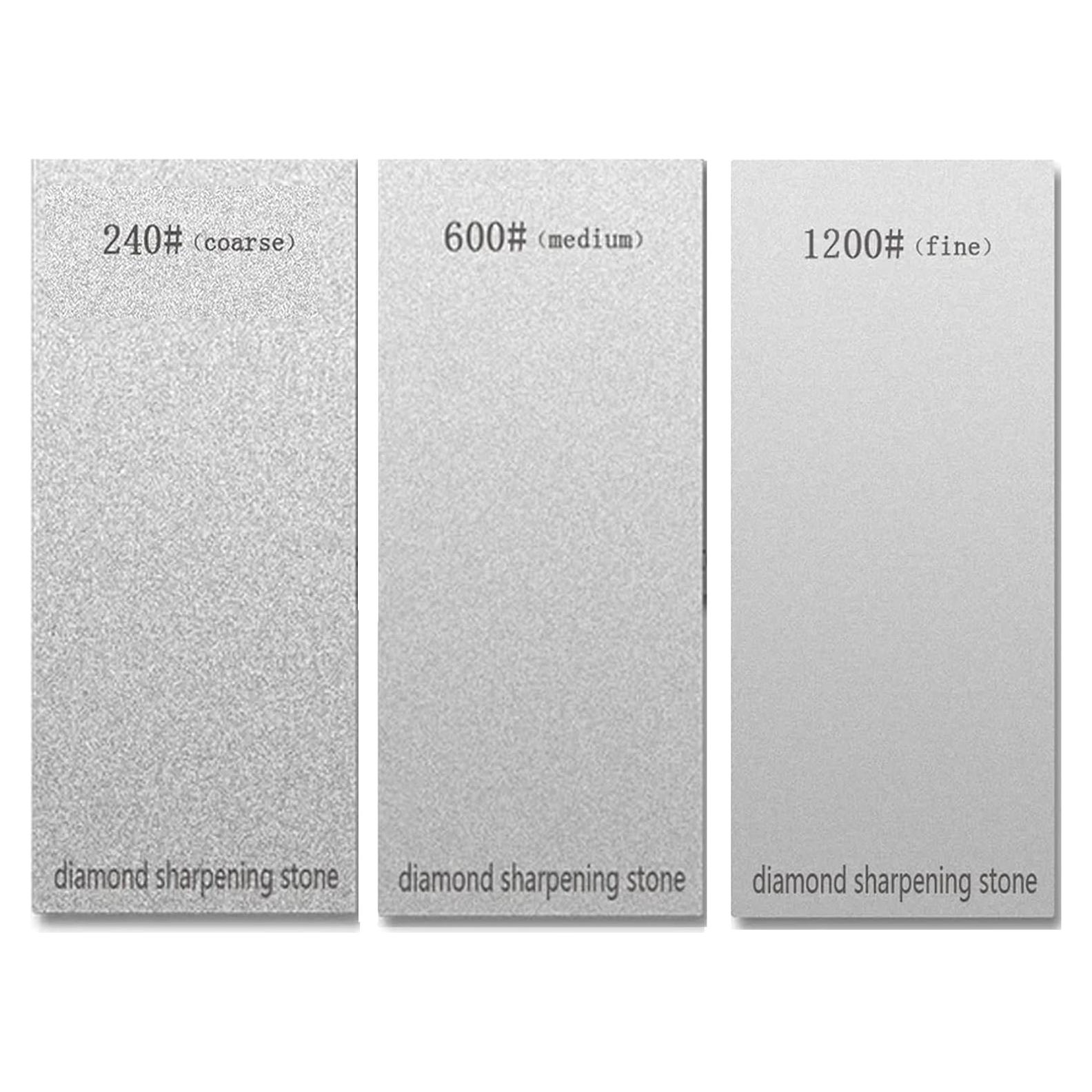 Set de 3 Piedras de Afilar de Diamante SUWAJUME 240/600/1200