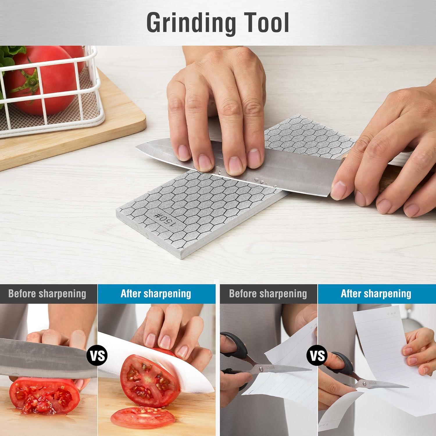 Piedra de Afilado de Diamante S SATC 20.32 cm Grano 150/600