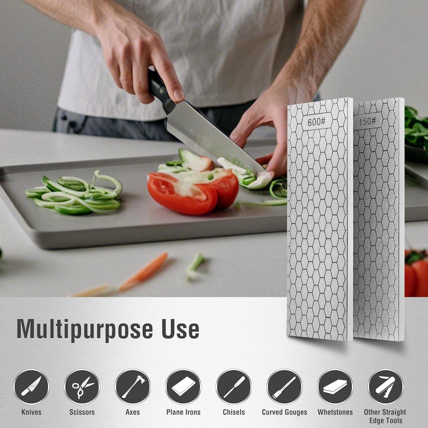 Piedra de Afilado de Diamante S SATC 20.32 cm Grano 150/600