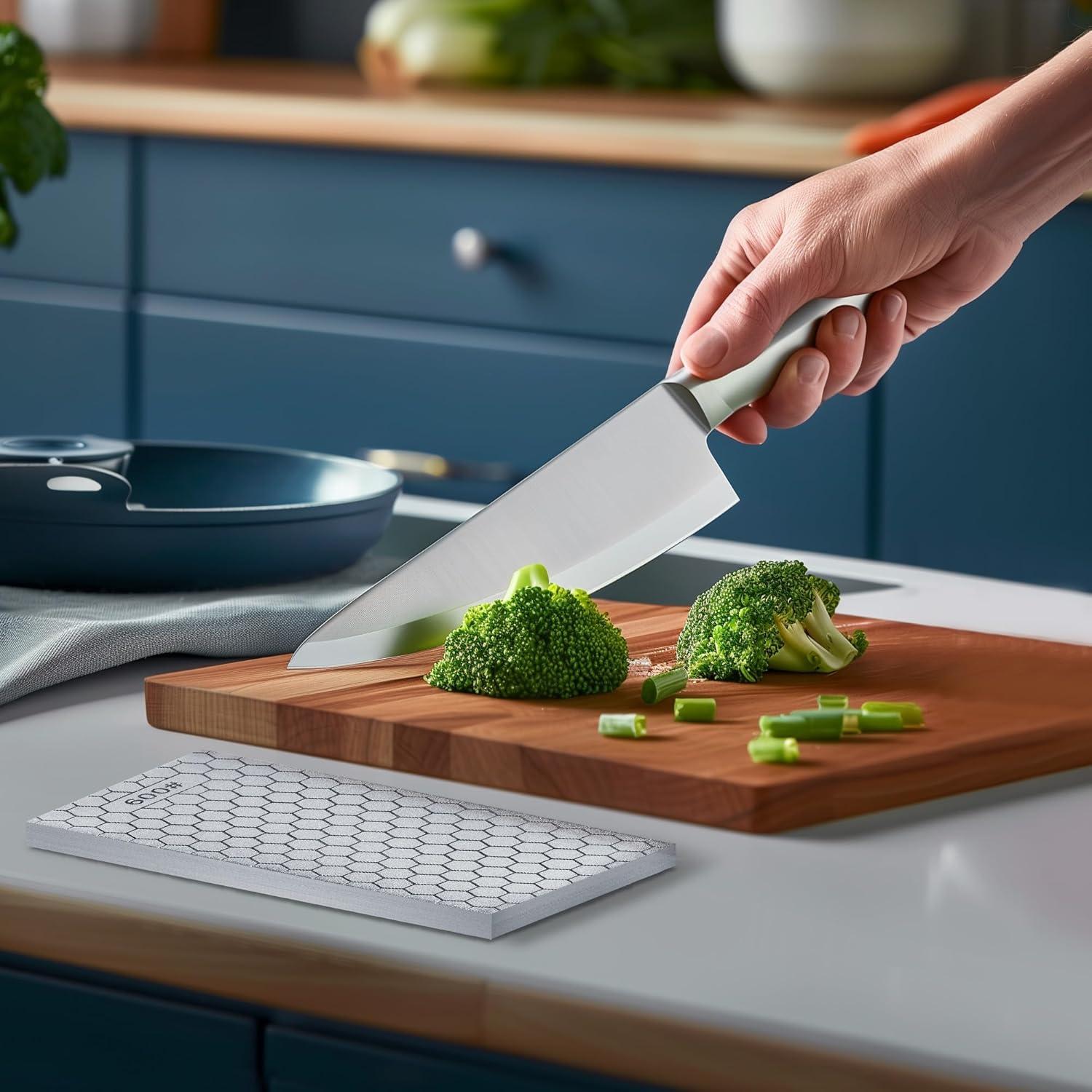 Piedra de Afilado de Diamante S SATC 20.32 cm Grano 150/600