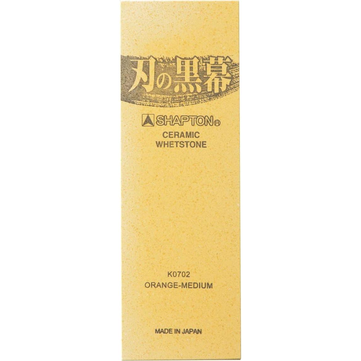 Piedra de Afilado Media #1000 Shapton K0702 Naranja 21x7cm