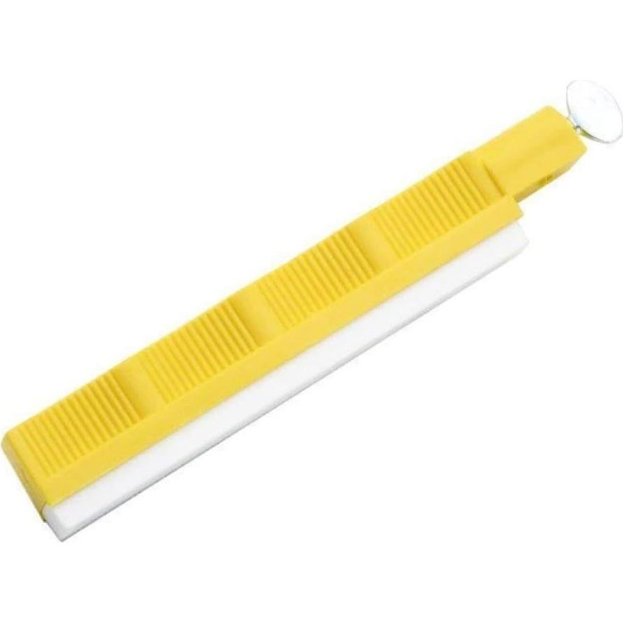 Piedra de afilar ultra fina Lansky S1000 con soporte amarillo