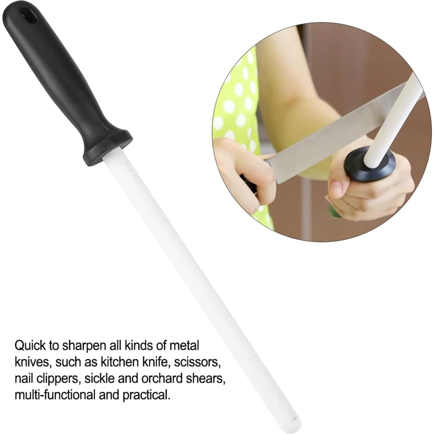 Afilador de Cuchillos Cerámico DEWIN 33cm Multifuncional