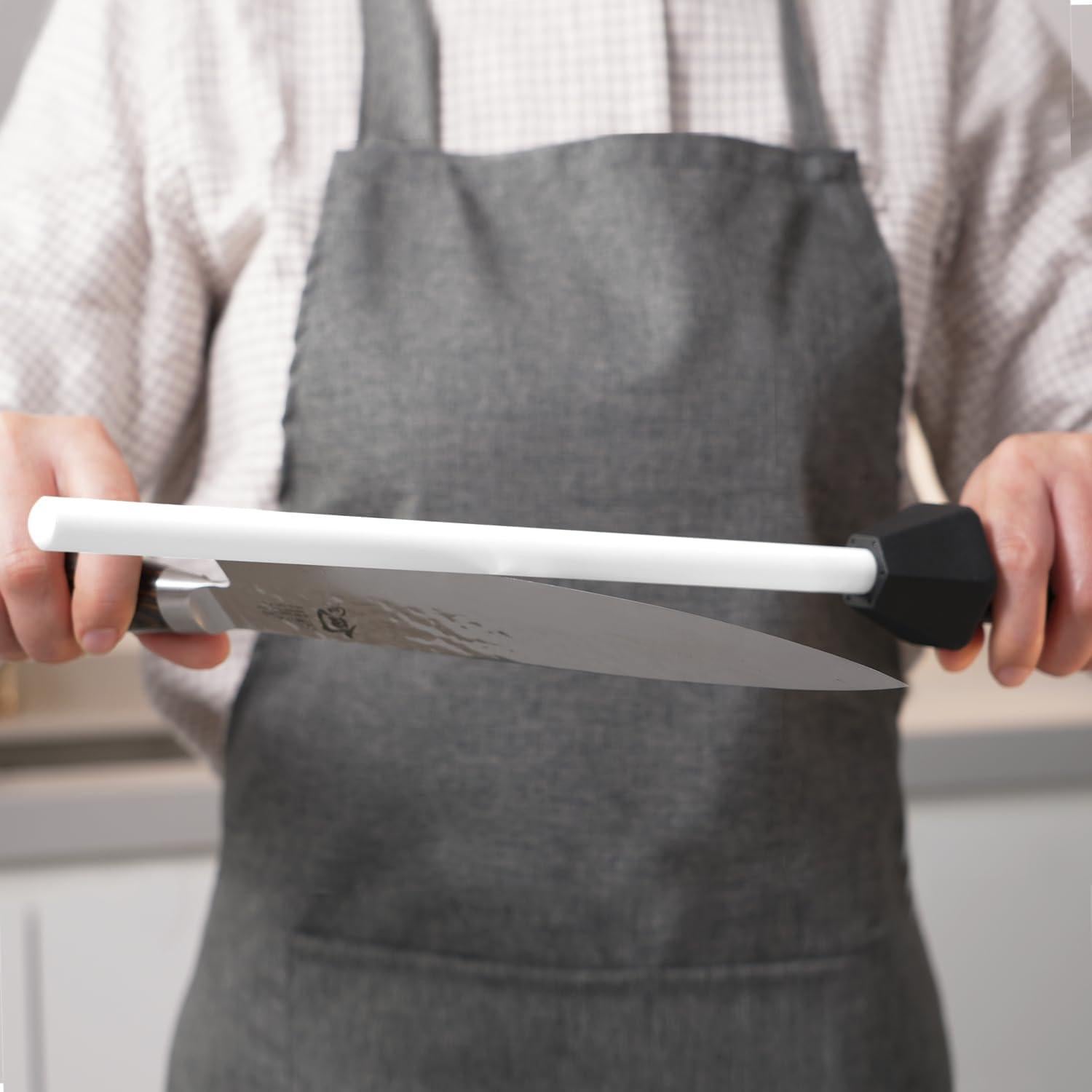 Varilla de Afilado Cerámica SHARPAL 118H con Guía de Ángulo