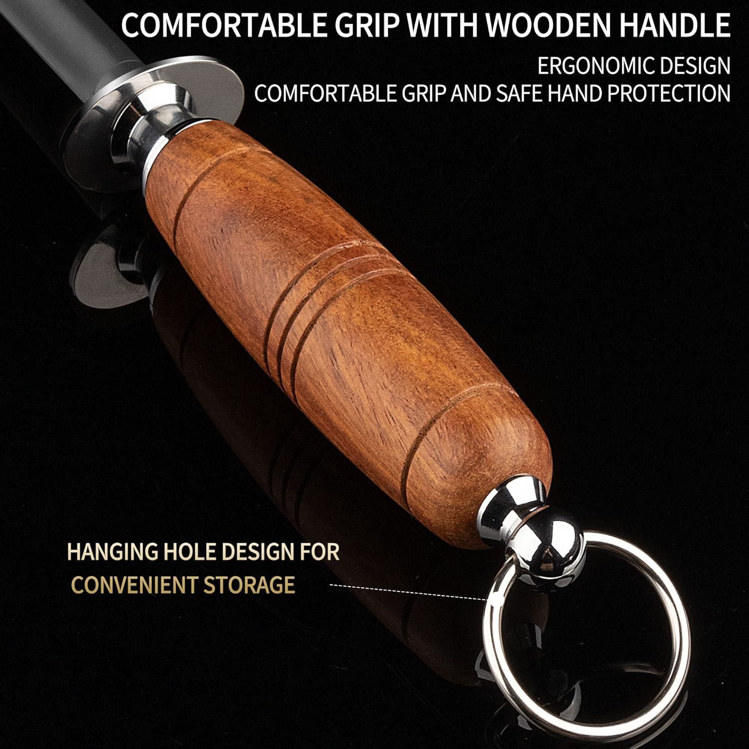 Afilador de Cuchillos ELephas Plus 30.48 cm Acero Alto Carbono