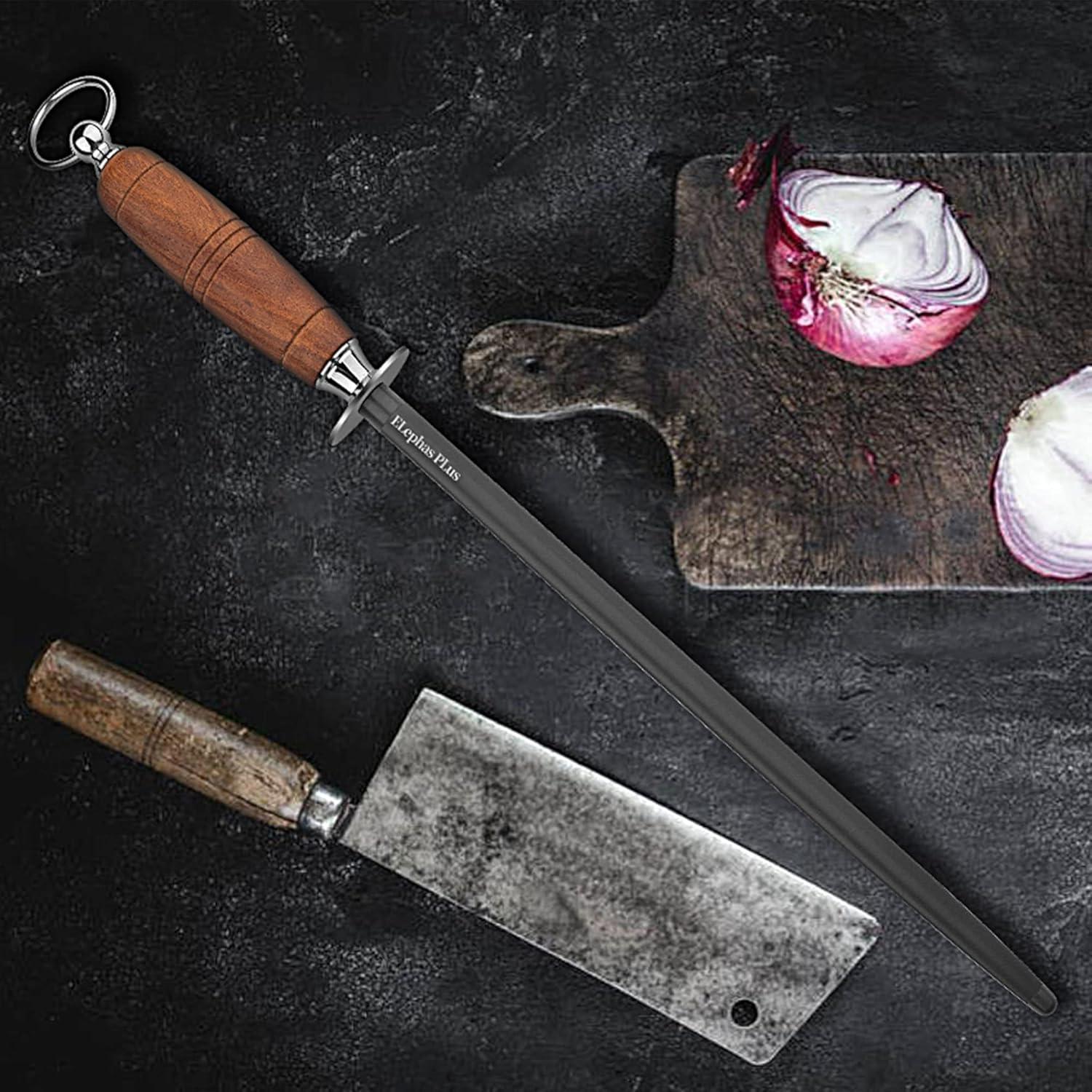 Afilador de Cuchillos ELephas Plus 30.48 cm Acero Alto Carbono