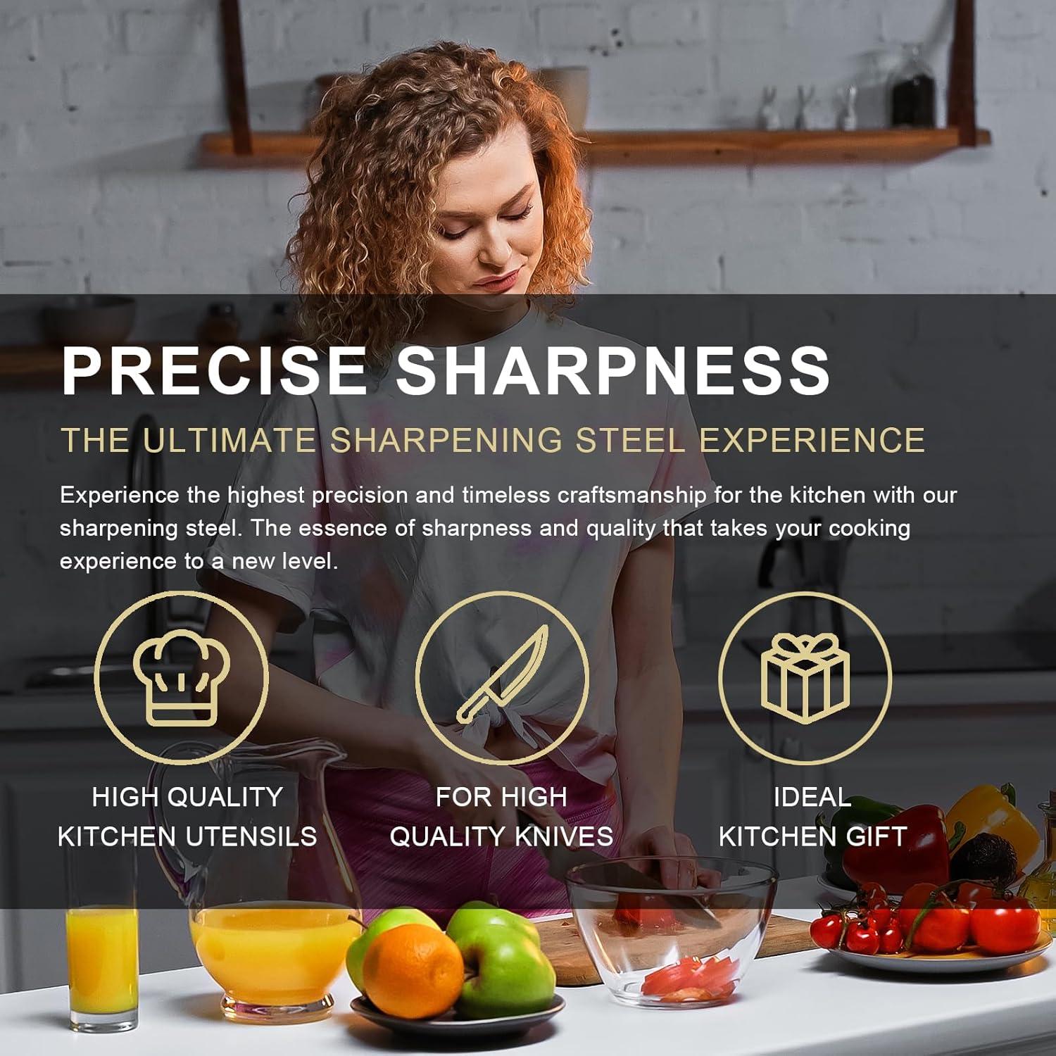 Varilla Afiladora FENGYUEY 35.56 cm Acero Carbono Profesional