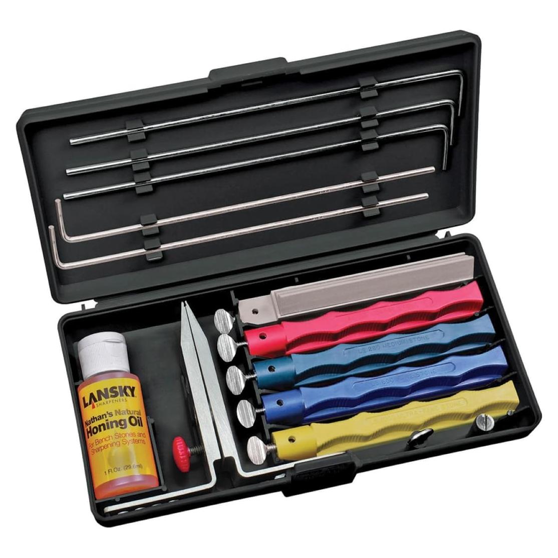 Sistema de Afilado Lansky LKCPR con Piedras Gruesas y Finas