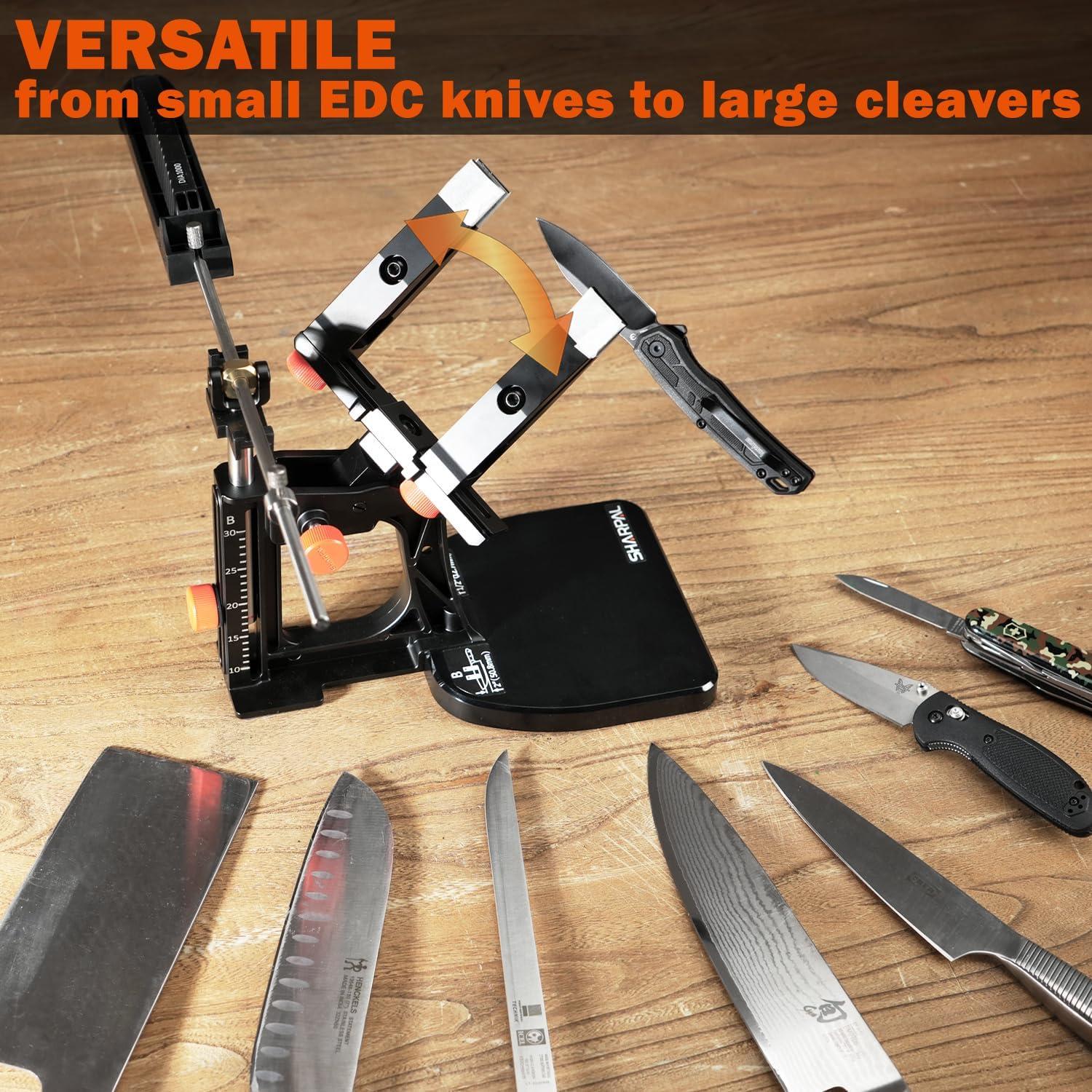 Afilador de Cuchillos SHARPAL 202H con 7 Placas Abrasivas