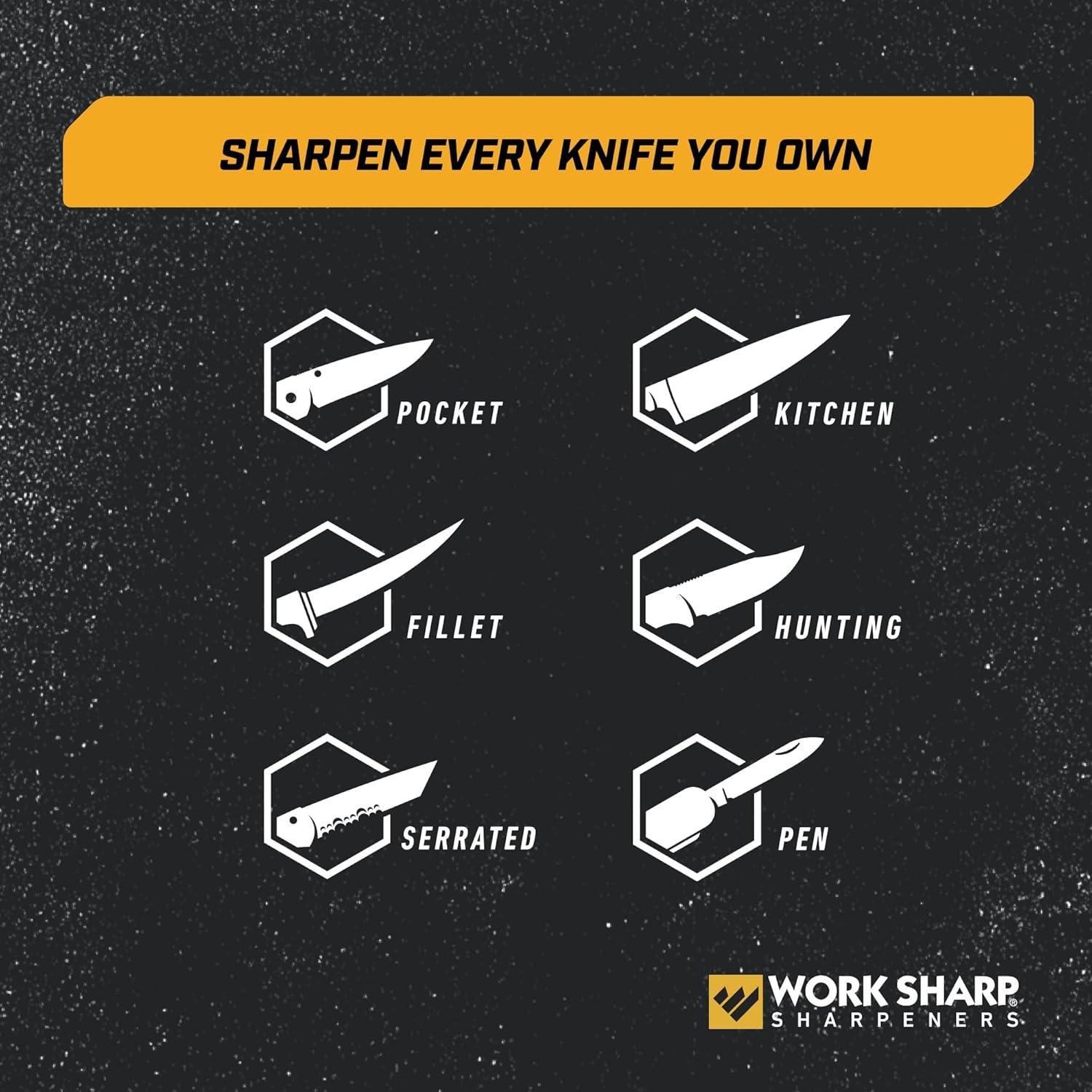 Afilador de cuchillos Work Sharp Precision Ajuste Profesional