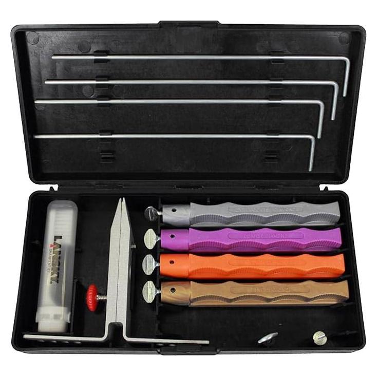 Kit de Afilado de Cuchillos Lansky LKDMD con 4 Piedras