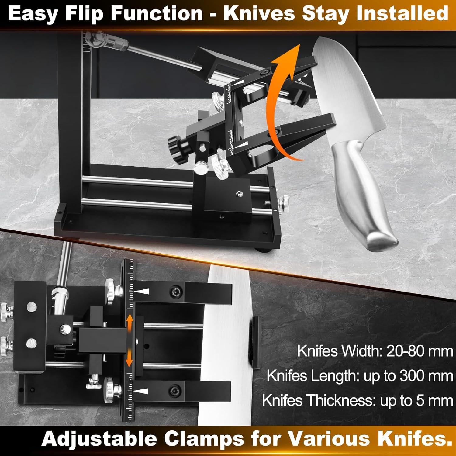 Afilador de Cuchillos Profesional Gohelper con Placas de Diamante