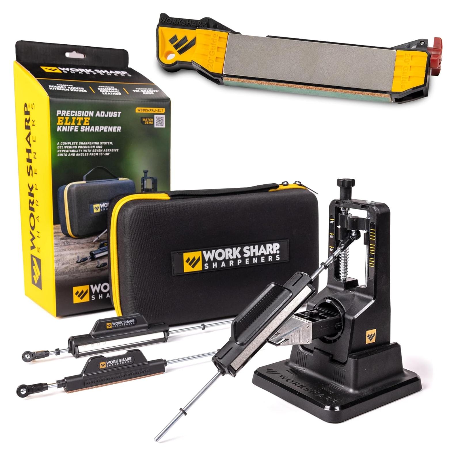 Afilador de cuchillos Work Sharp Precision Adjust Elite 7 granos