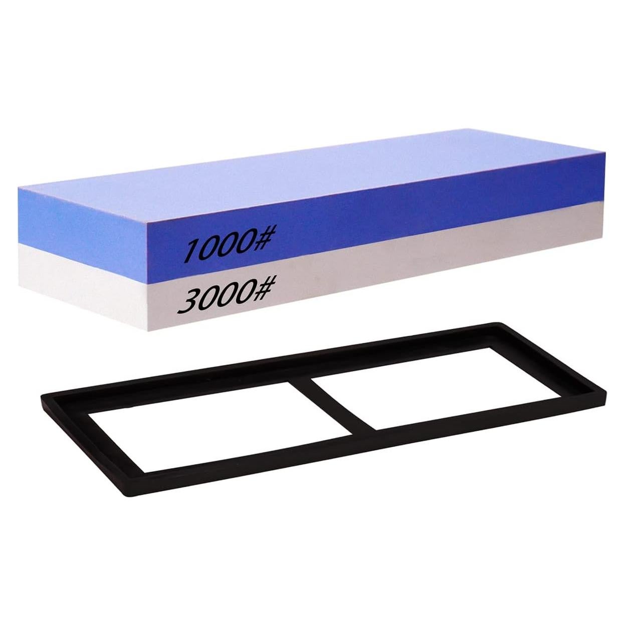 Kit de Afilador de Piedra de Agua BVCASA 1000/3000 Grano