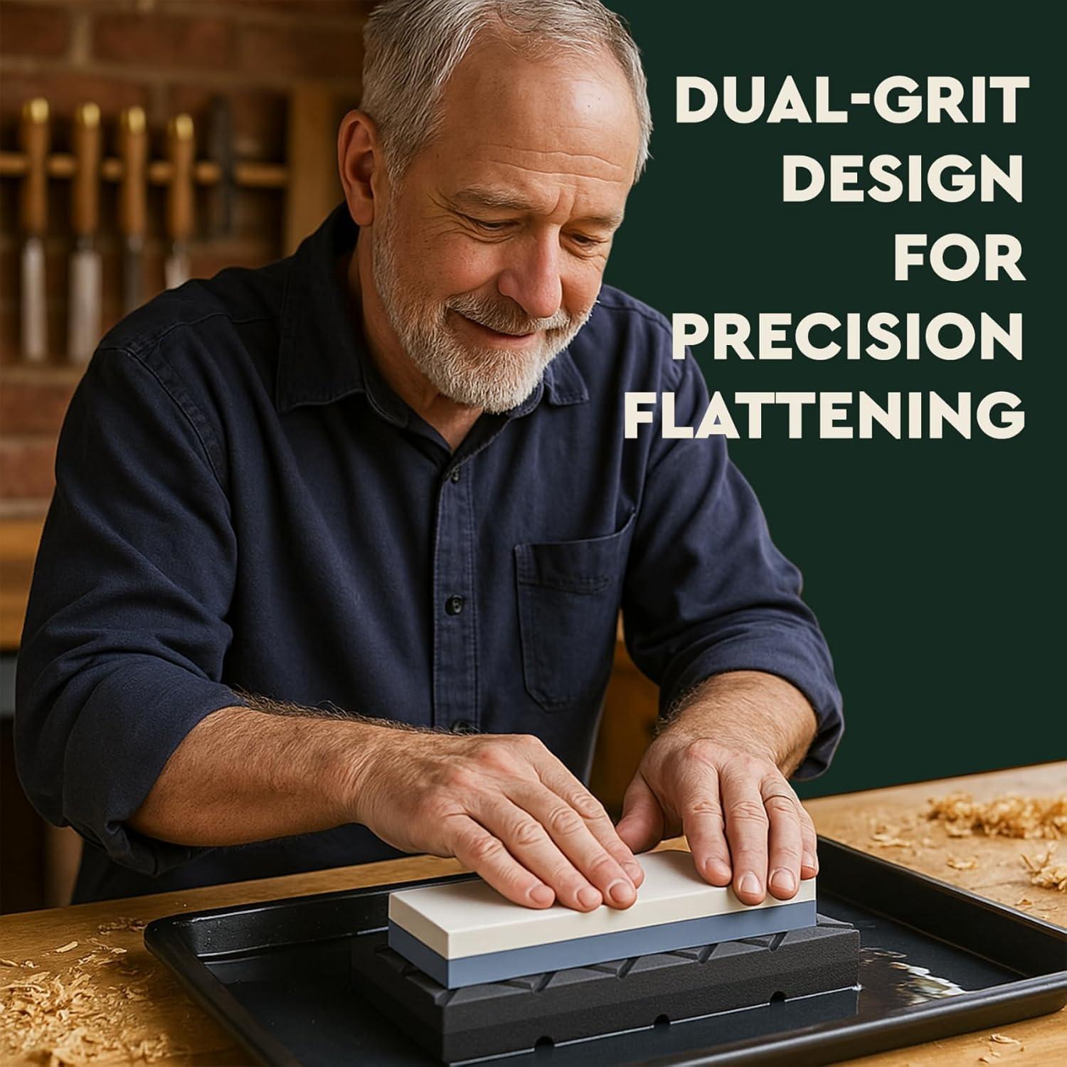 Piedra de Aplanar Doble Cara Sharp Pebble 20.32x7.06cm