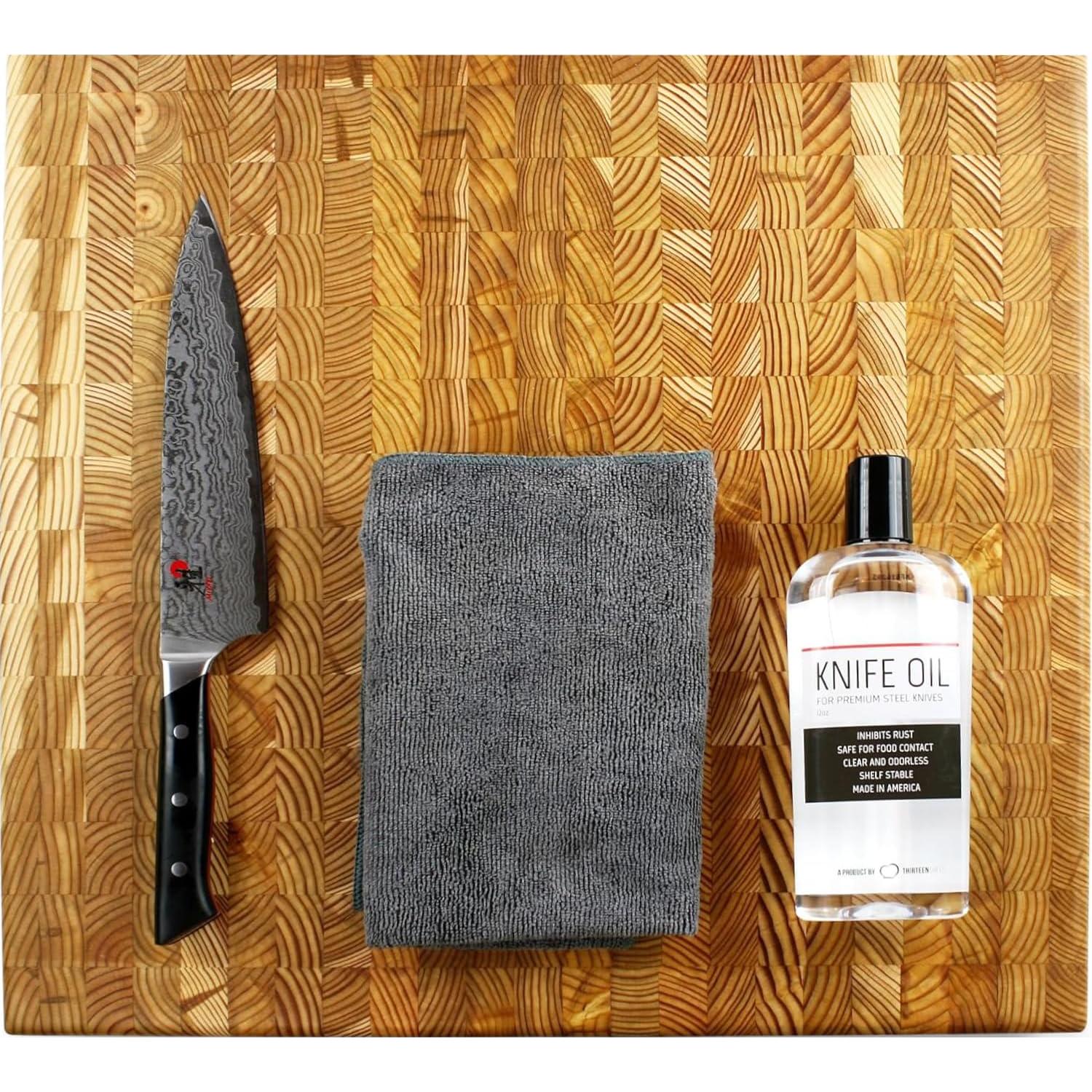 Aceite de Afilado para Cuchillos Trece Chefs 340g - Seguro para Alimentos