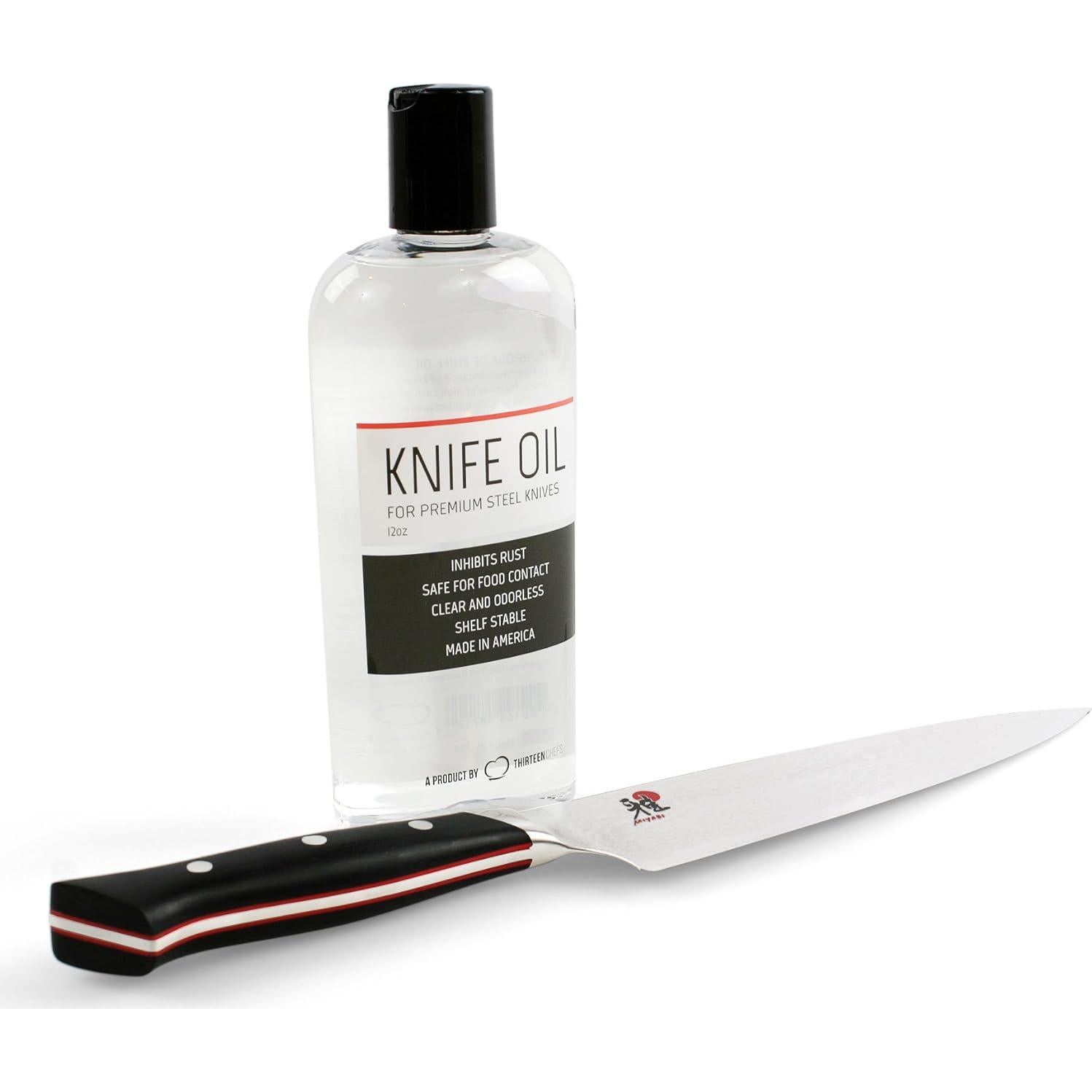 Aceite de Afilado para Cuchillos Trece Chefs 340g - Seguro para Alimentos