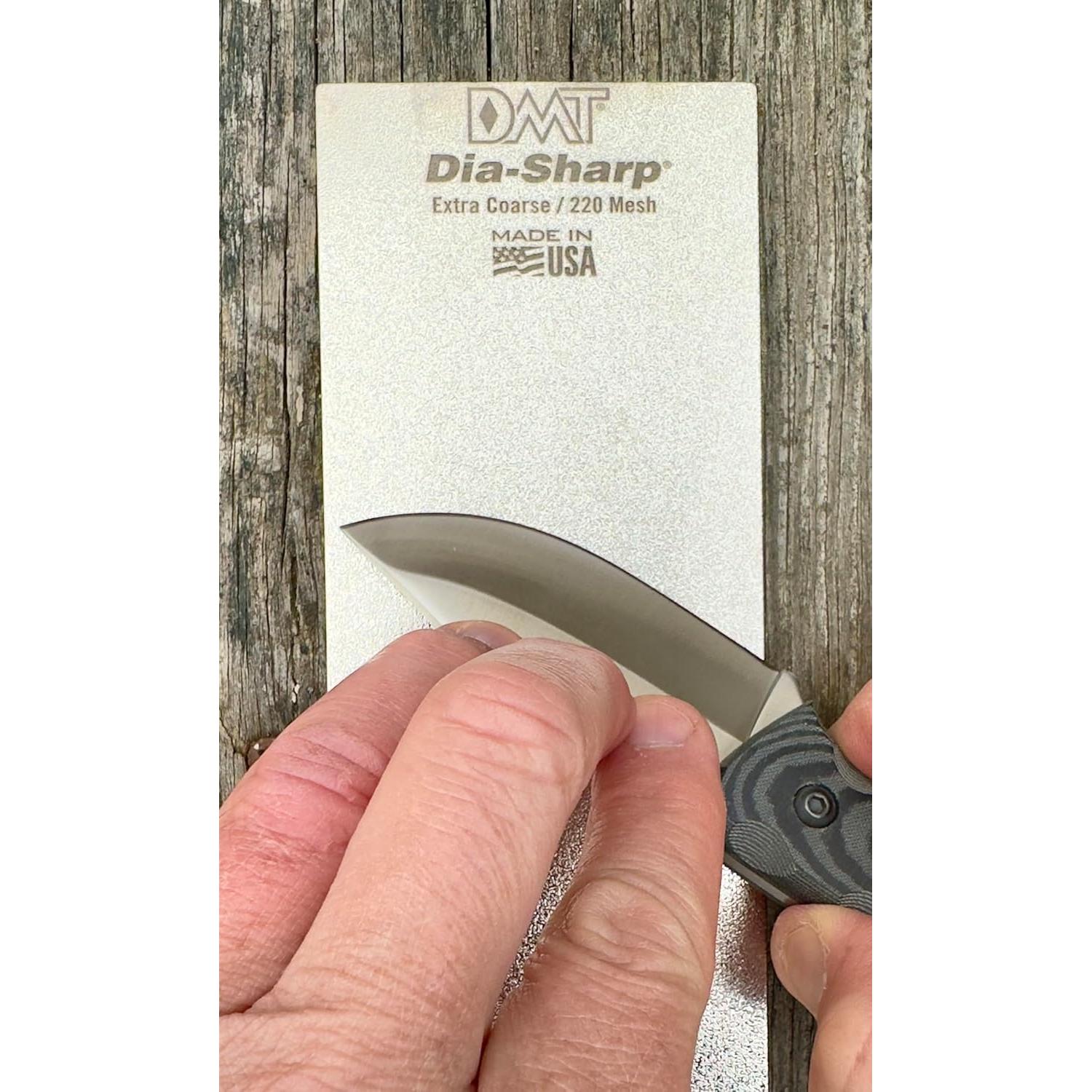 Piedra de Afilar DMT D8X Diamante Extra Grueso 220 - 20.32x7.62 cm