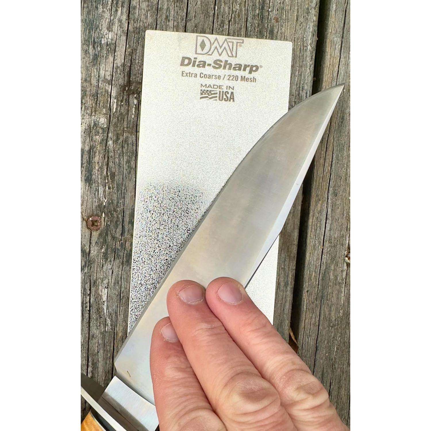 Piedra de Afilar DMT D8X Diamante Extra Grueso 220 - 20.32x7.62 cm