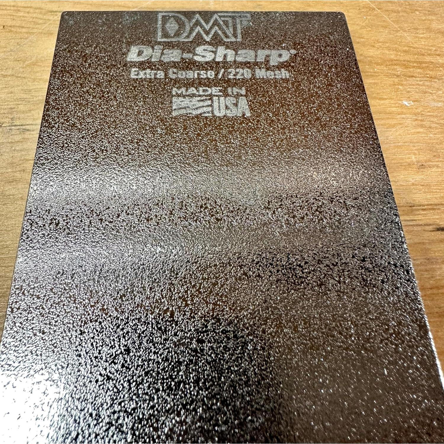 Piedra de Afilar DMT D8X Diamante Extra Grueso 220 - 20.32x7.62 cm