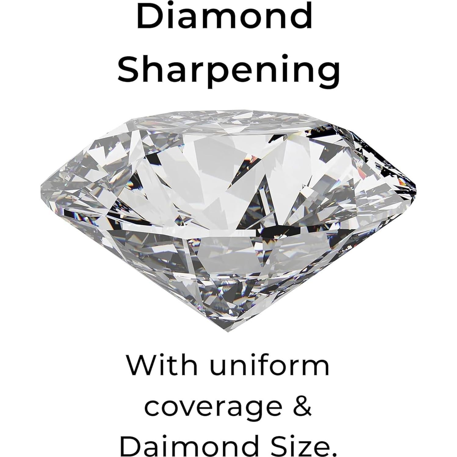 Afilador de Cuchillos DMT Dia-Sharp 8" Extra Fino Diamante