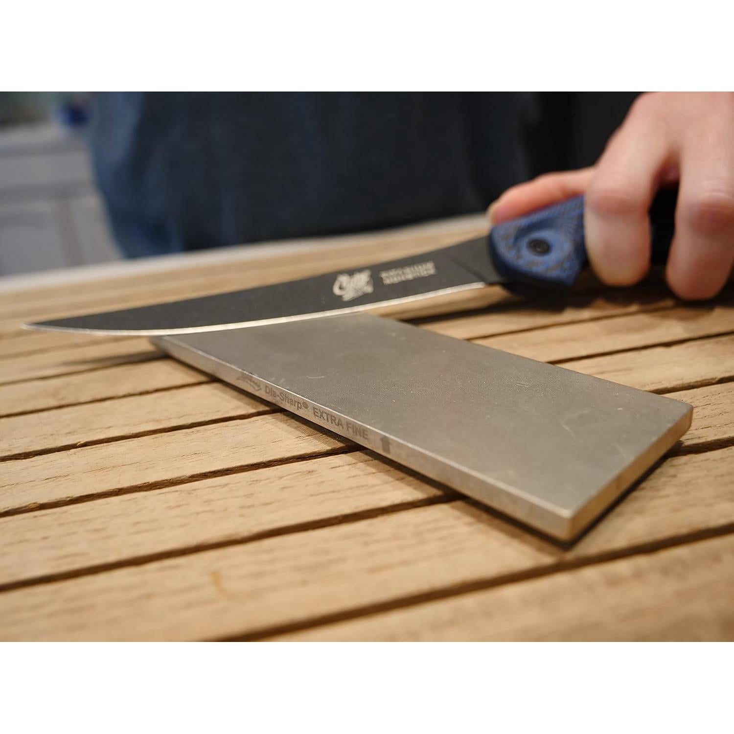 Piedra de Afilar de Diamante DMT Dia-Sharp 15.24 cm Grano Grueso