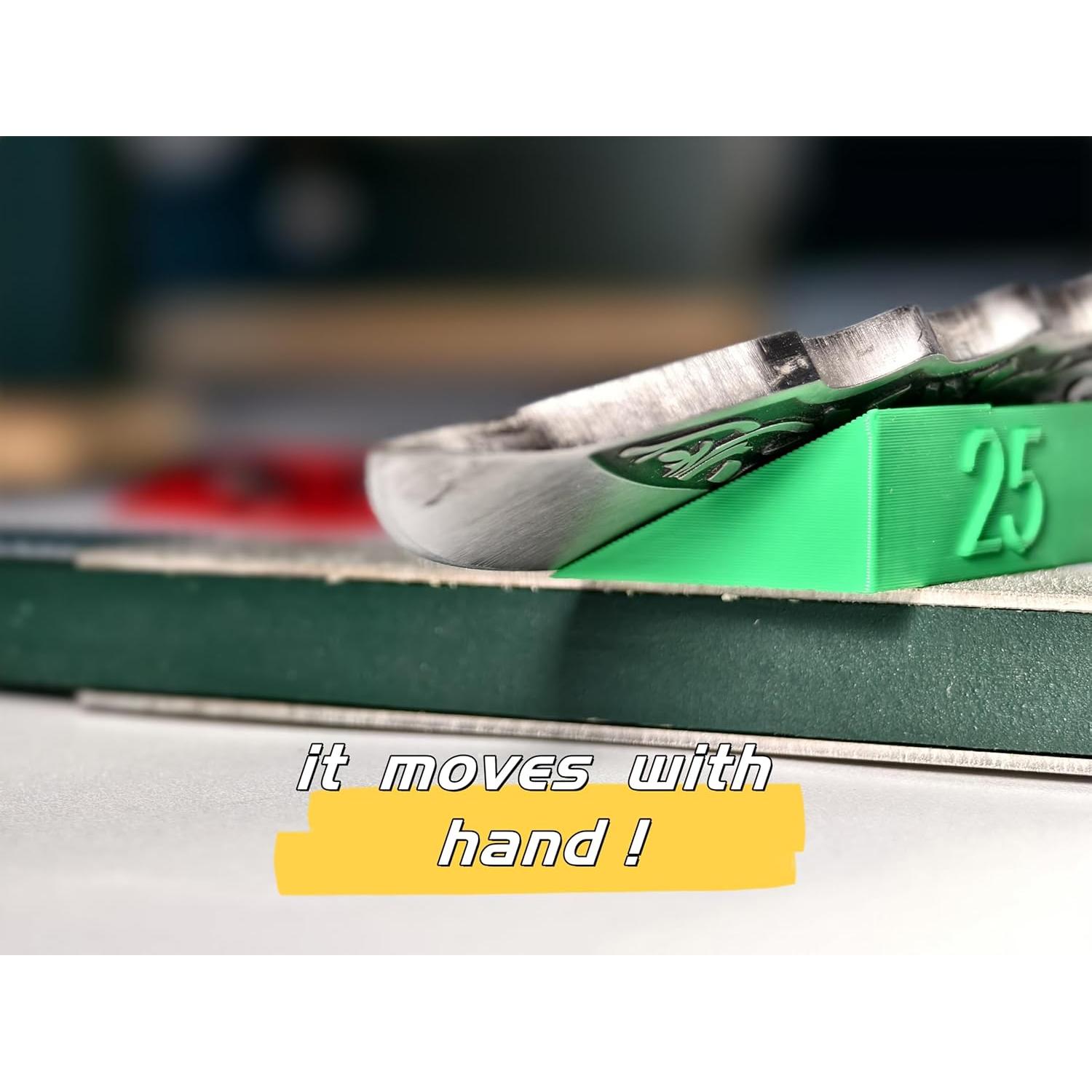 Cuñas de Guía de Mantenimiento YEVVA 13° a 28° Antideslizantes