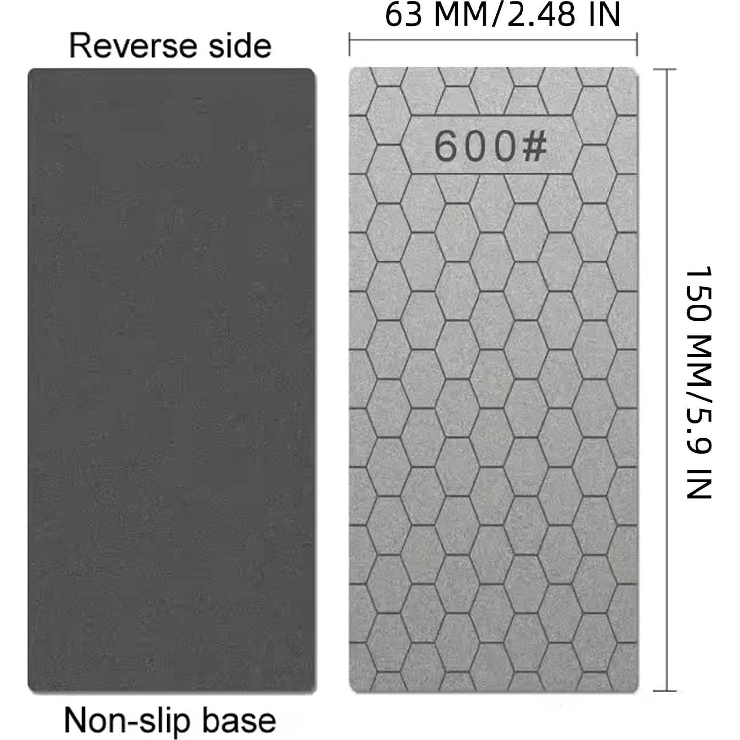 Juego de Piedras de Afilar de Diamante Lunmgleng 8 Piezas