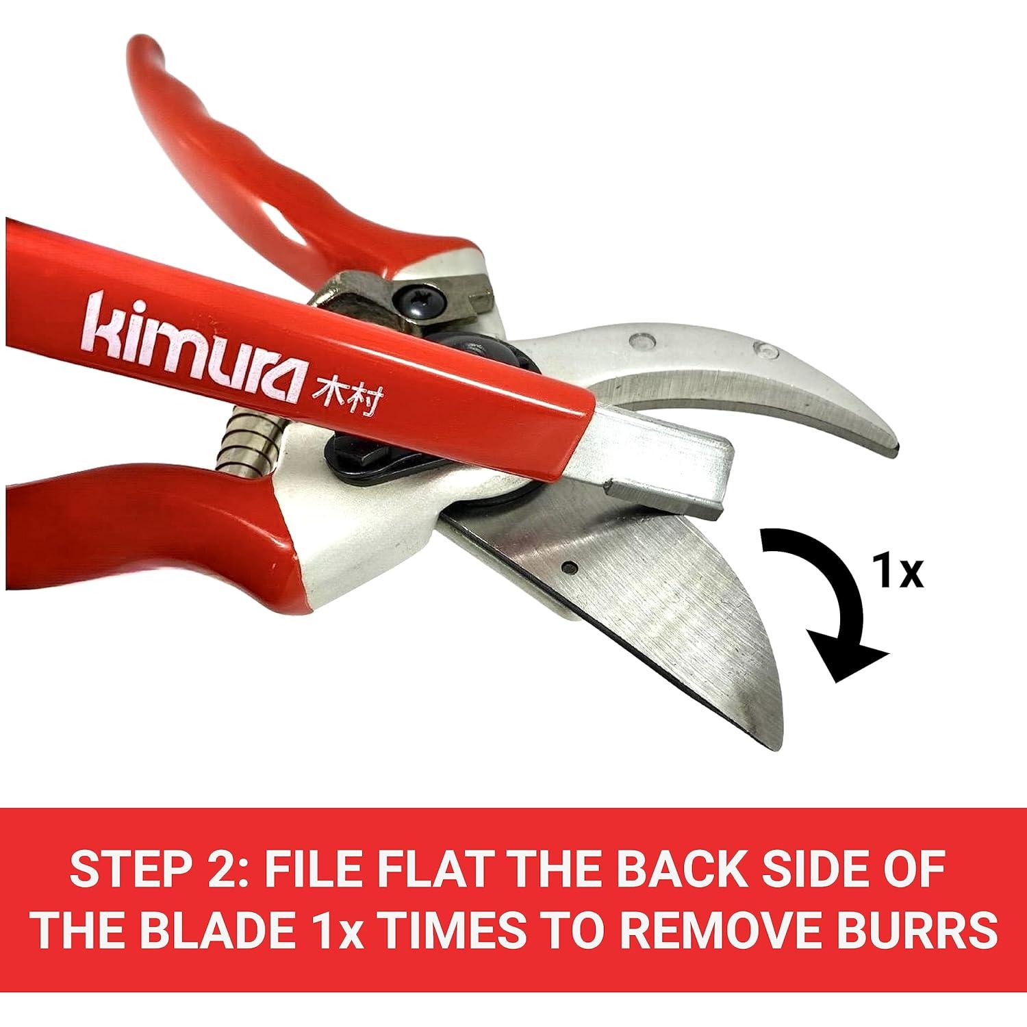 Afilador de Herramientas de Jardín Kimura Pro 12.7 cm Carburo