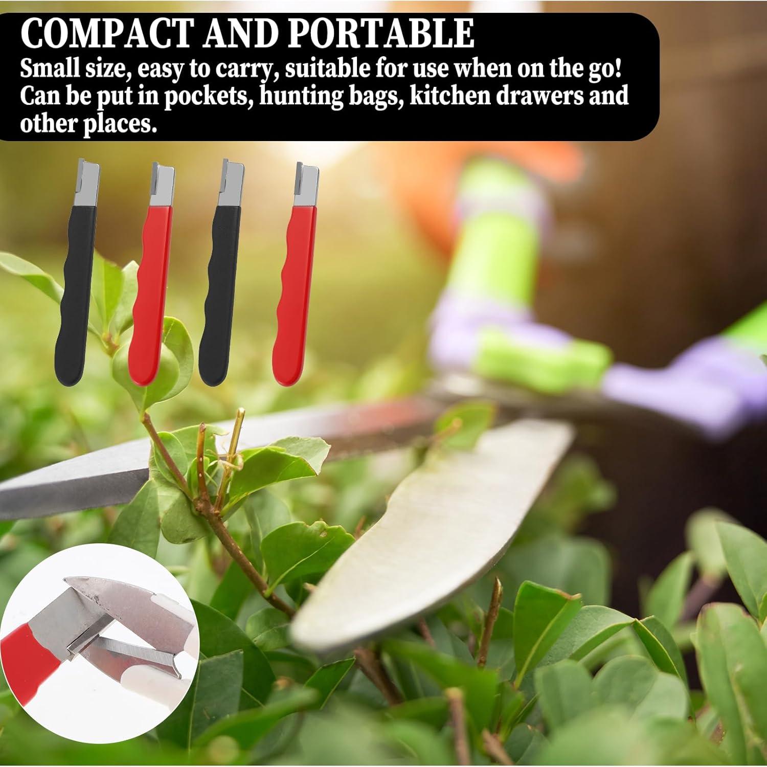 Afilador de Cuchillas Aysatogc 4 Piezas Compacto 108g