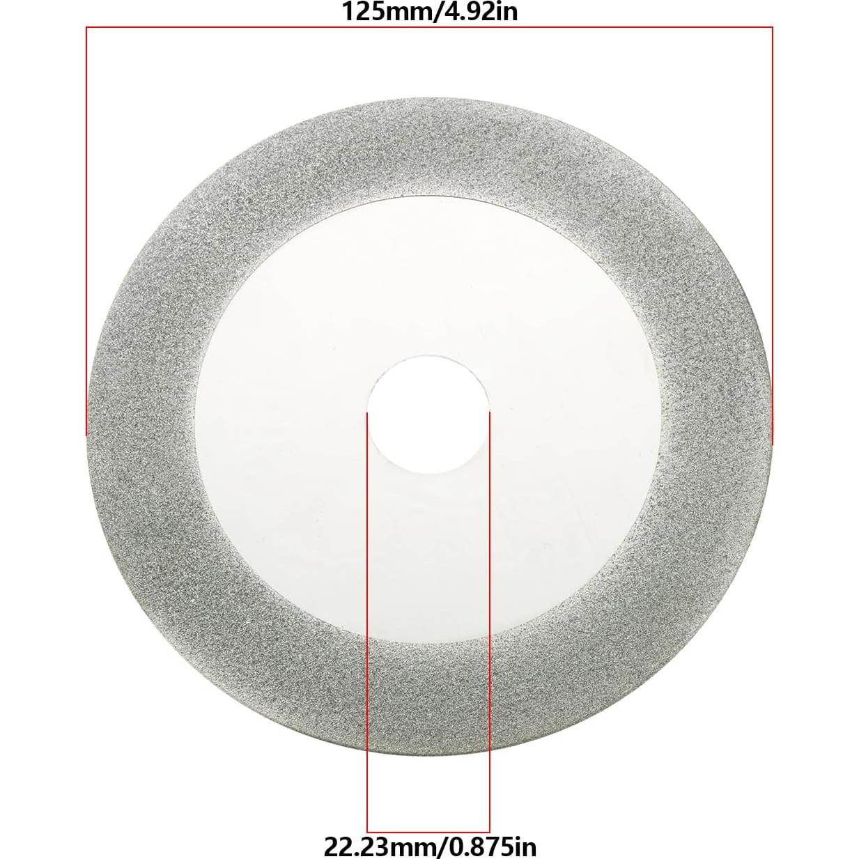 Disco de Rectificado 125mm YINETTECH Carburo de Tungsteno