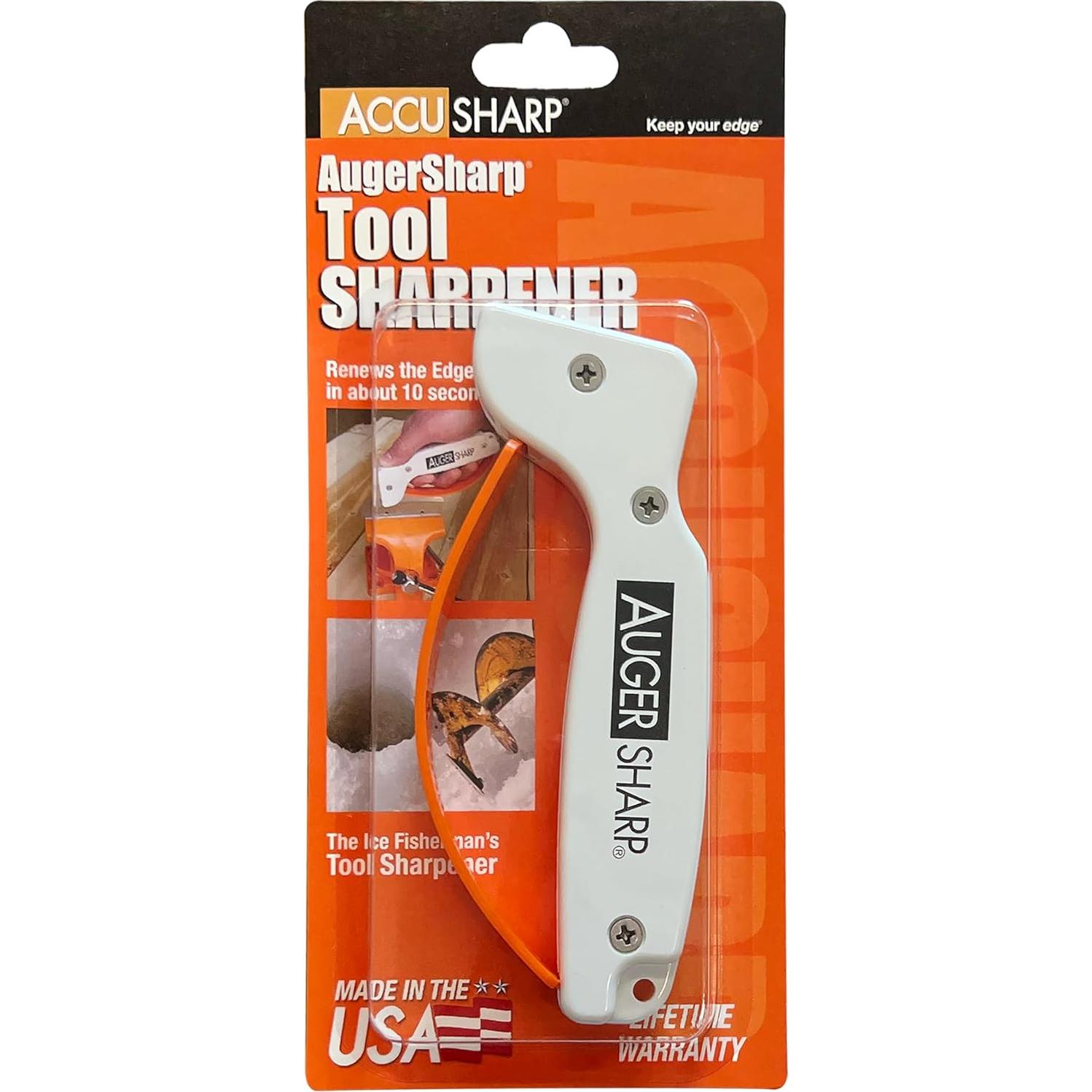 Afilador de herramientas de hielo AccuSharp AS007C - Carburo de tungsteno