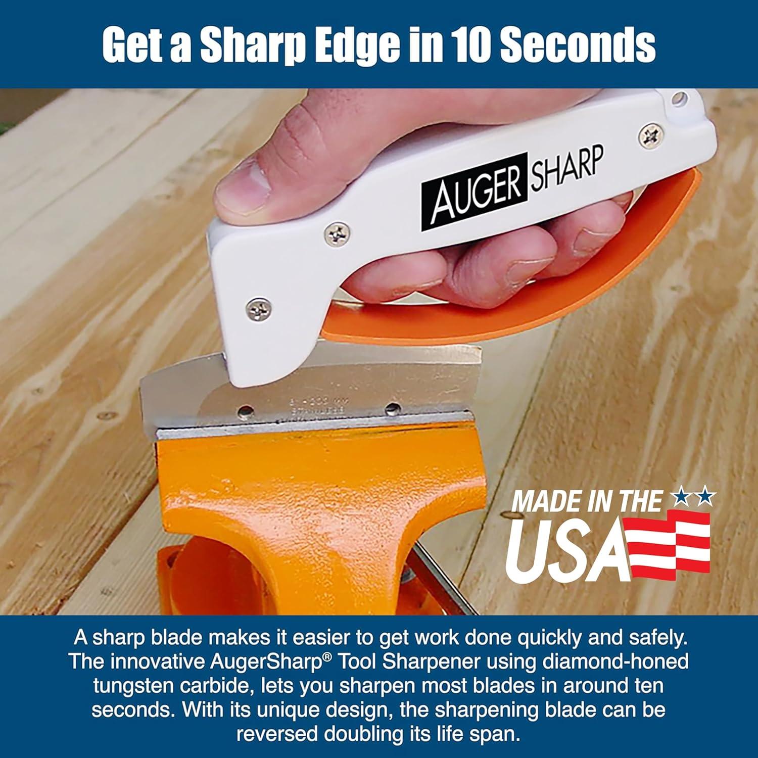 Afilador de herramientas de hielo AccuSharp AS007C - Carburo de tungsteno