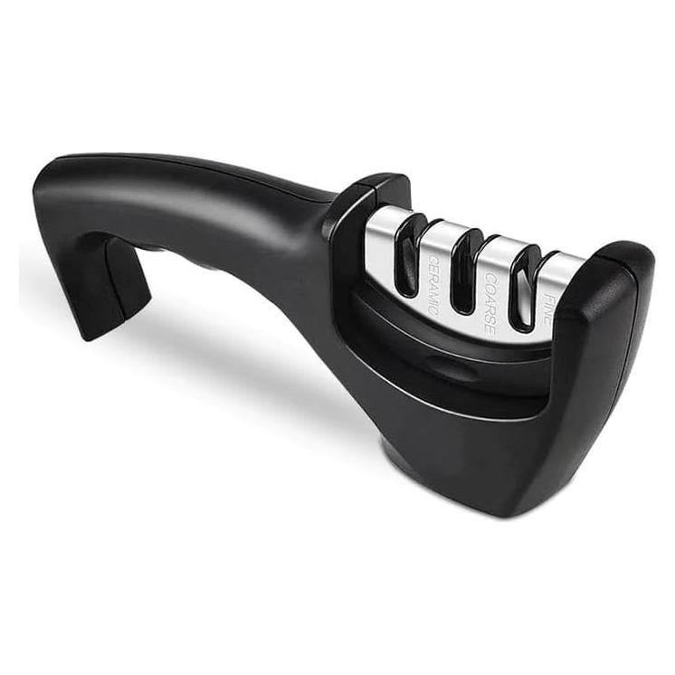 Afilador de cuchillos Seido 3 etapas - Diamante, tungsteno y cerámica