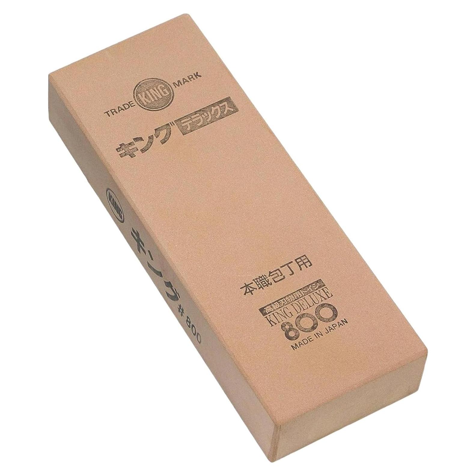 Piedra de Afilado King Deluxe Ancha #800 - 205x75x36 mm