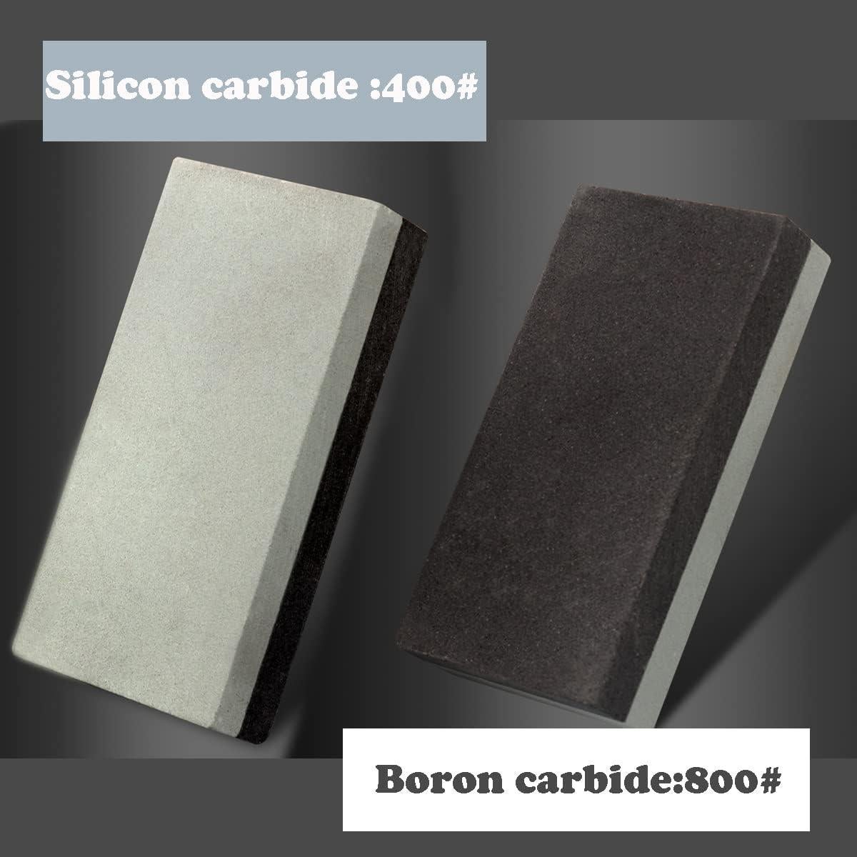 Piedra de Afilado Doble Cara 400# 800# CBRIGHT Mini 5x2.5cm