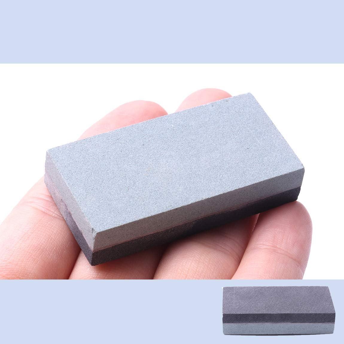 Piedra de Afilado Doble Cara 400# 800# CBRIGHT Mini 5x2.5cm