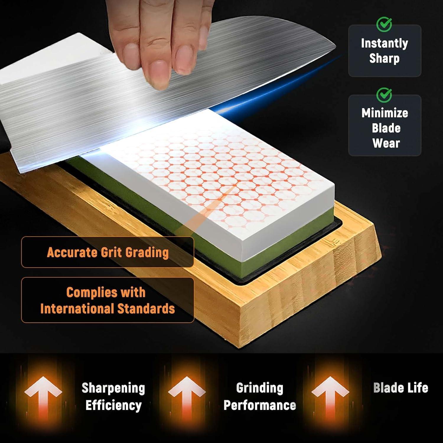 Kit de Afilado de Cuchillos JARDÍN DE CARACOL 10 Piezas