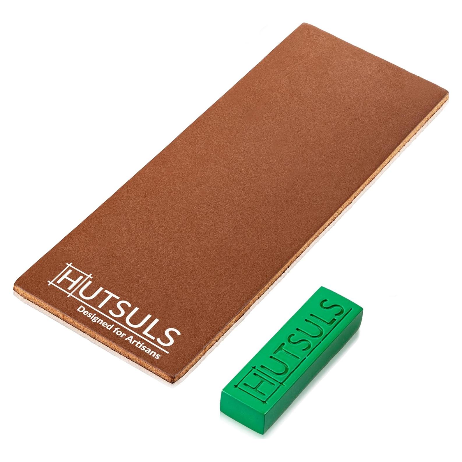 Correa de Cuero Hutsuls para Afilado de Cuchillos 20.32x7.62cm