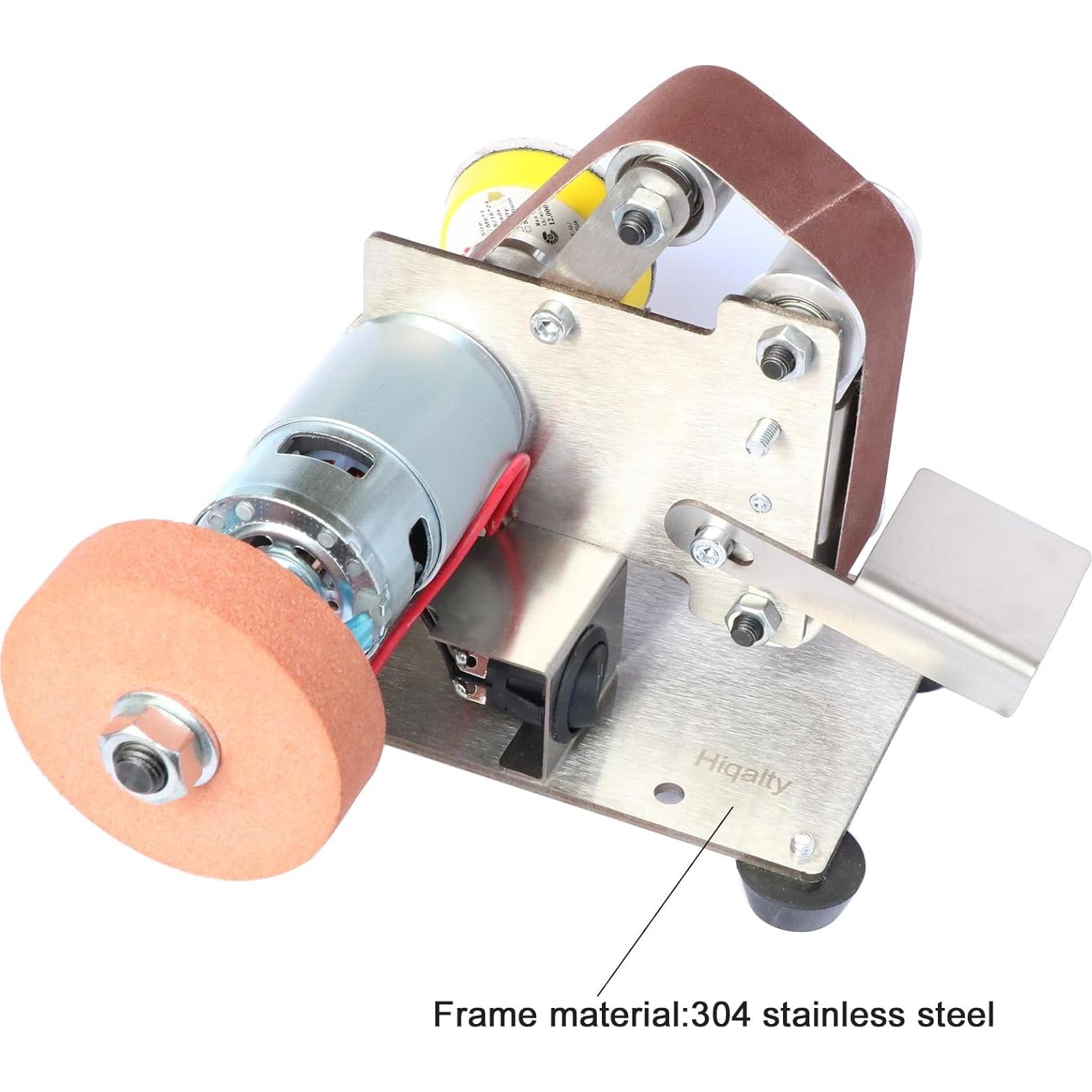 Pulidora de Cinta Eléctrica Hiqalty Mini 33x3 cm 20 Piezas