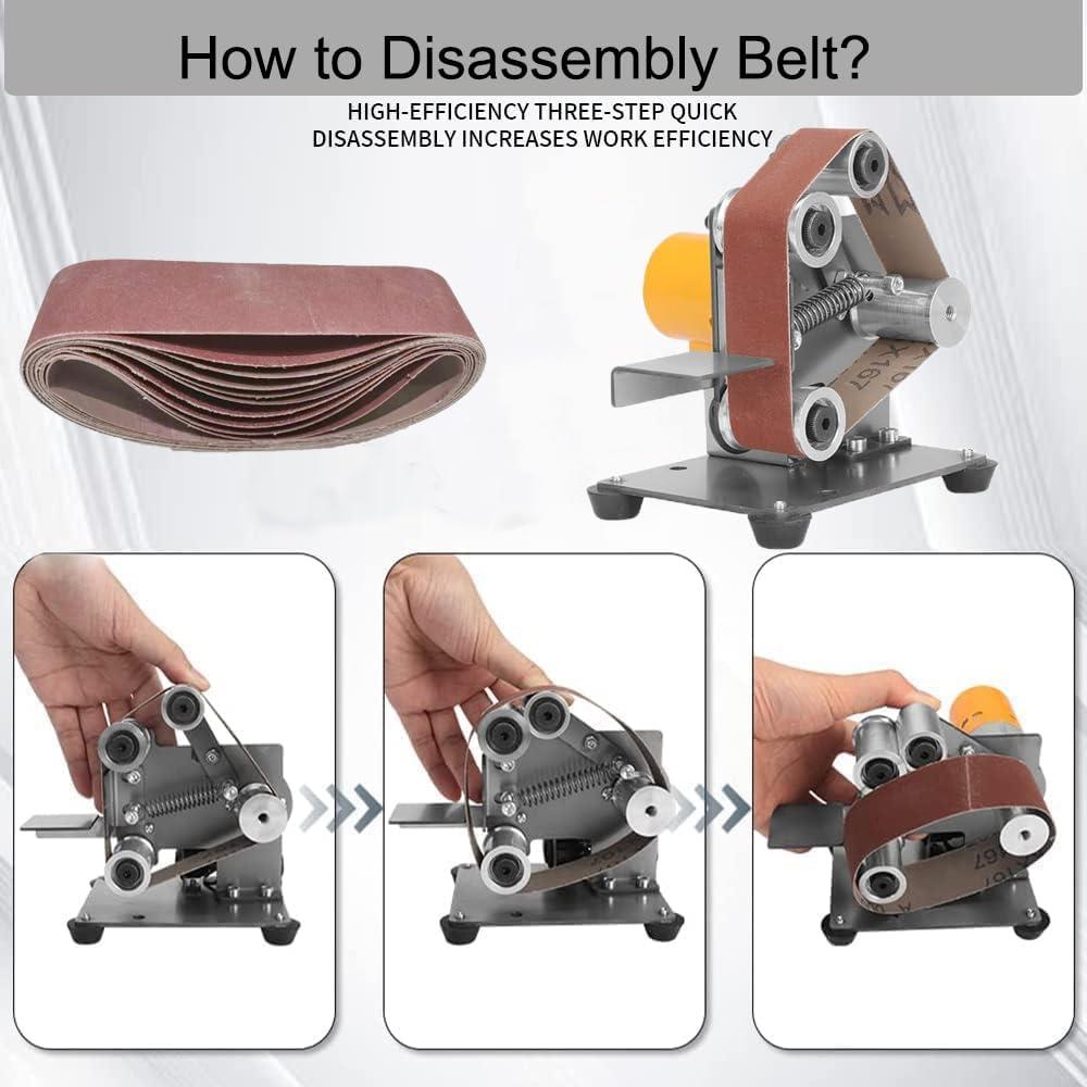 Mini Lijadora de Banda Eléctrica Uioxcv 33x3 cm 7 Velocidades