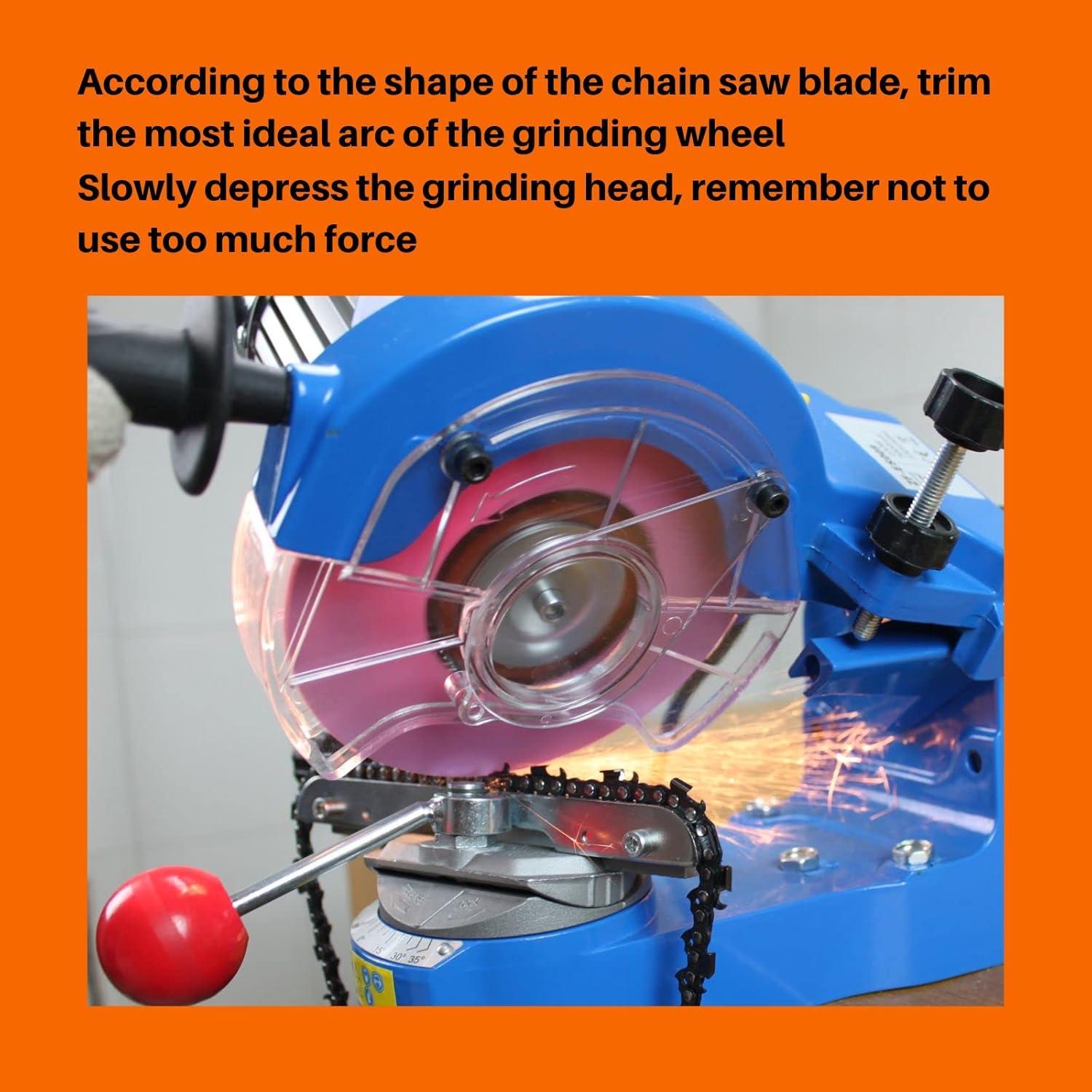 Rueda de Afilado de Motosierra AmaCupid 146 mm Óxido de Cromo