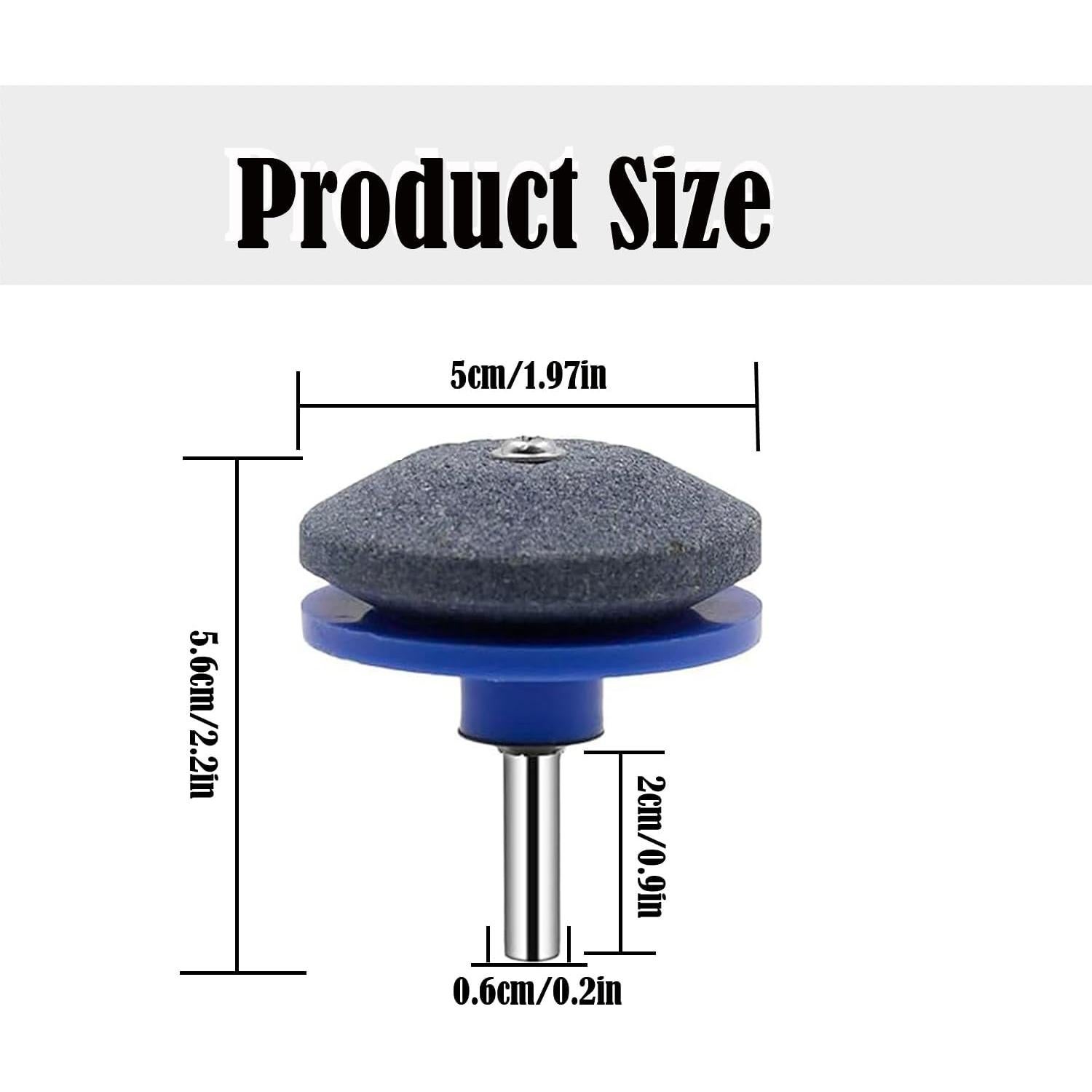 Afilador de Cuchillas de Cortacésped JAYSHYNE - Kit 3 Pcs