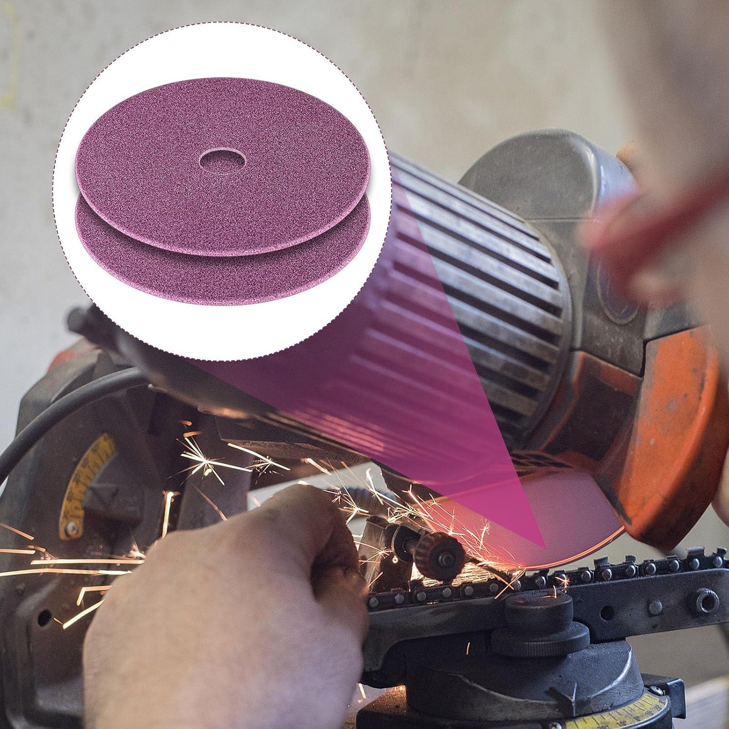 Ruedas de Afilar Duraaamo 4 Pcs 1/8" Cerámica Rosa