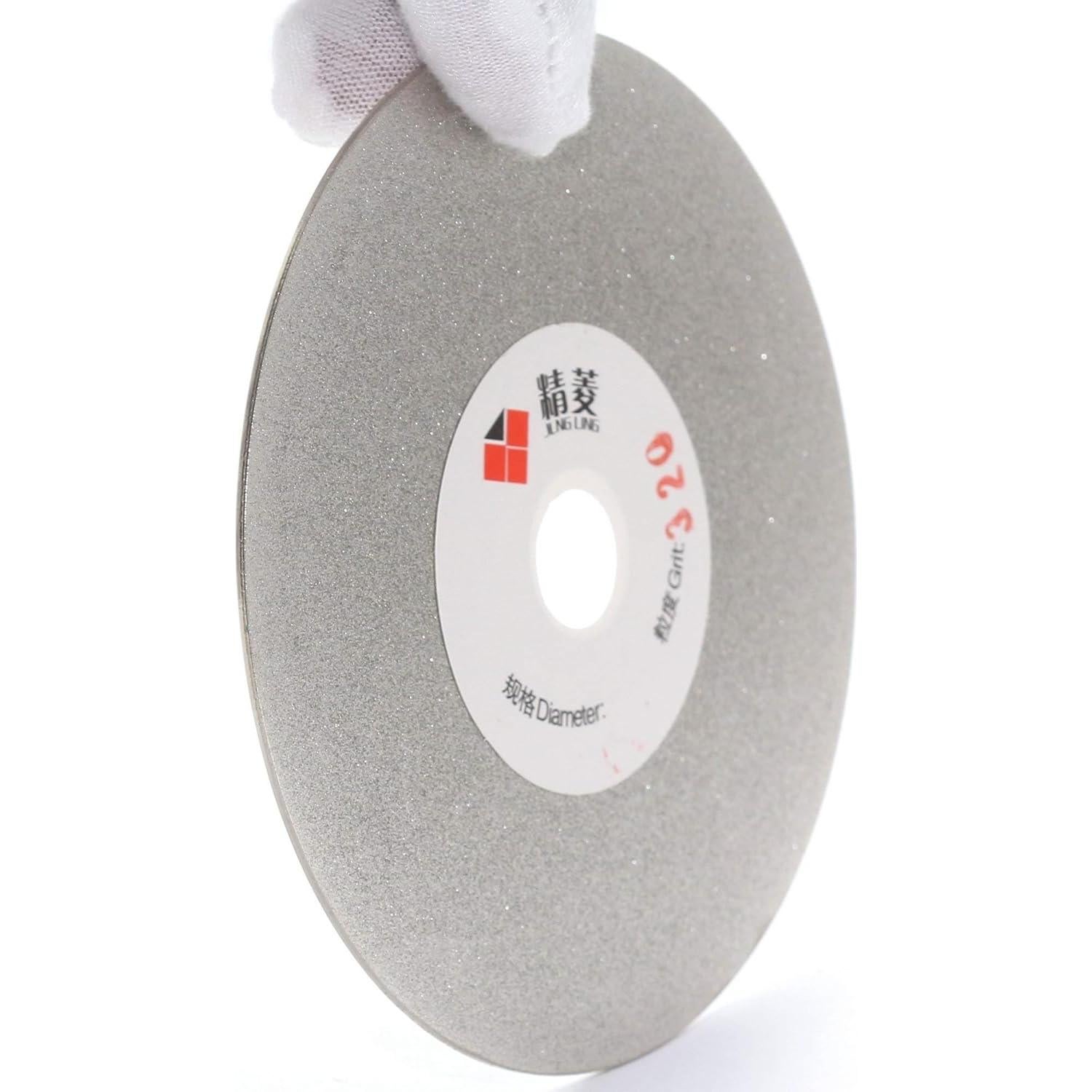Disco de Lijado Diamante 100mm JINGLING Grit 320 Medio
