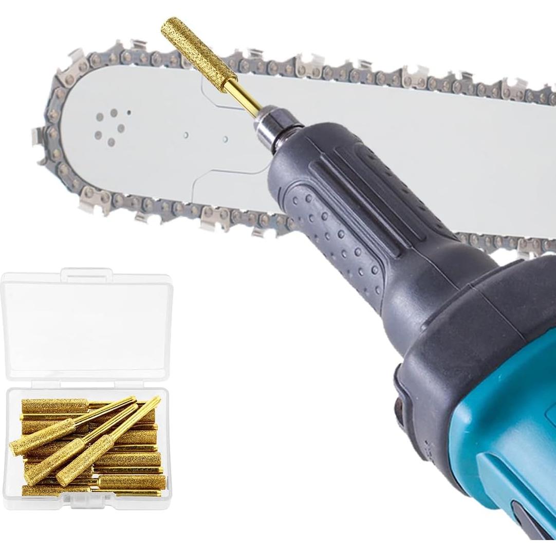 Juego de 12 Ruedas de Afilar de Diamante Tenalleys 4mm